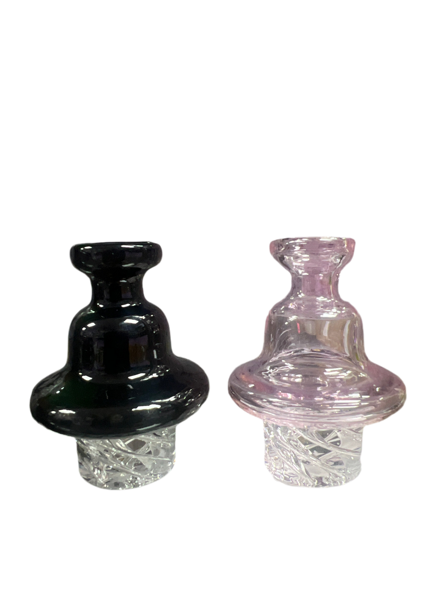 Glass Spinner Carb Cap With Directional Airflow