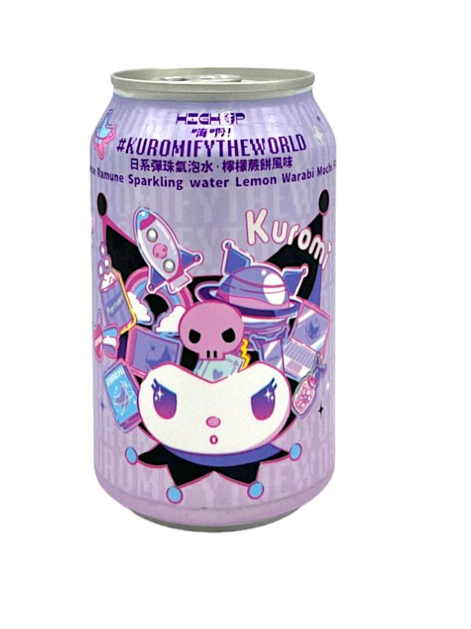 Kuromi Ramune Lemon Warabi Mochi Flavor 330ml (Japan)