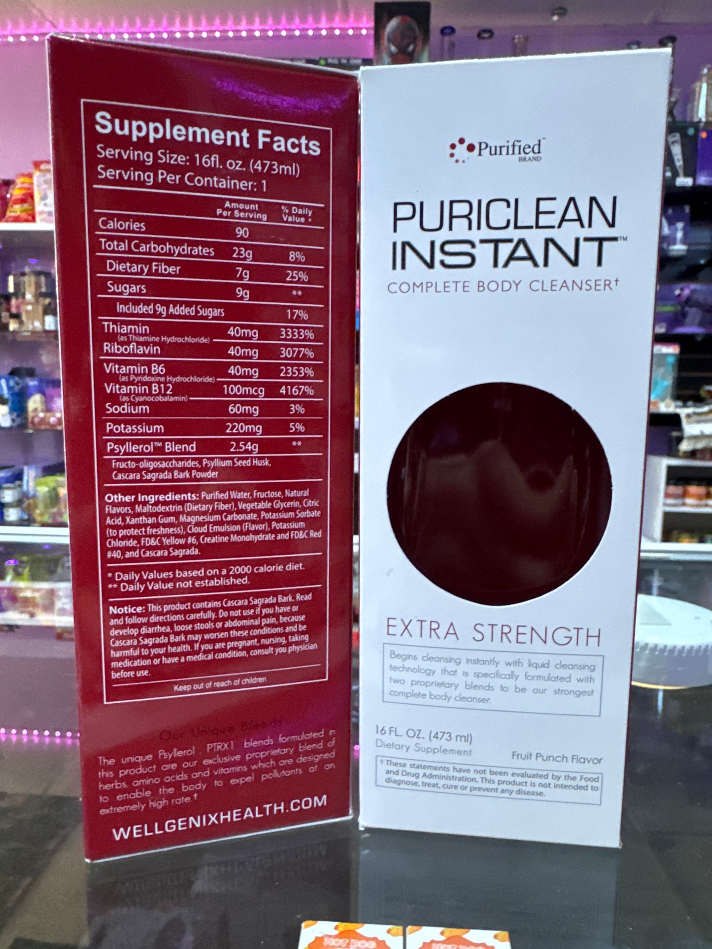 Puriclean Instant 16oz Fruit Punch