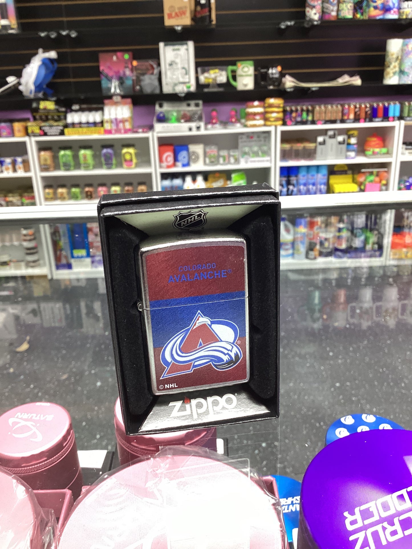 Zippo Lighter Colorado Avalanche