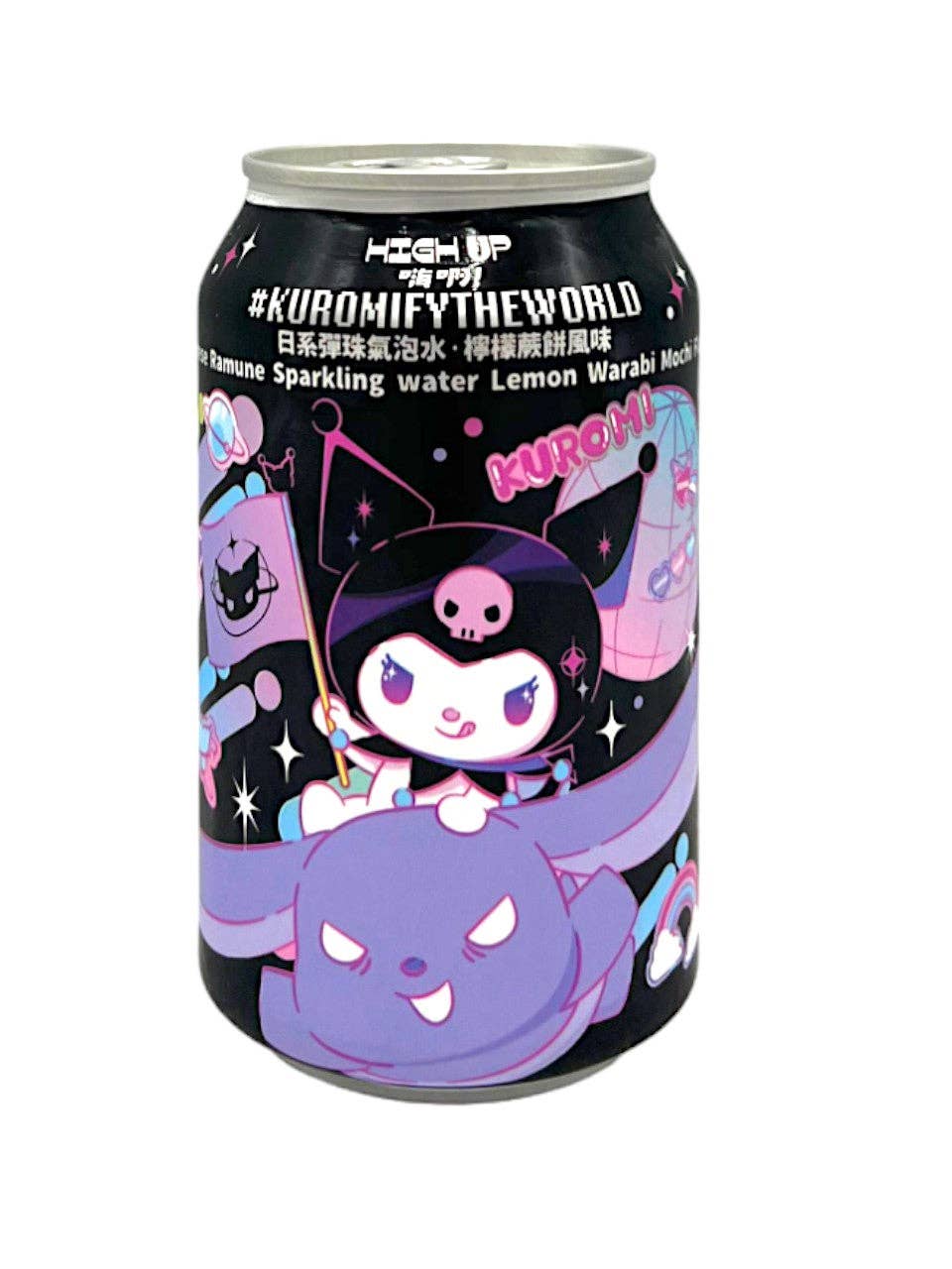Kuromi Ramune Lemon Warabi Mochi Flavor 330ml (Japan)