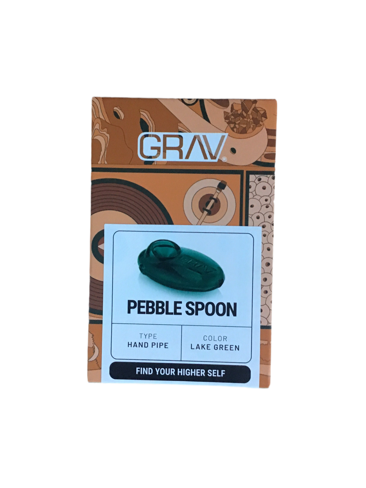Grav Lake Green Pebble Spoon