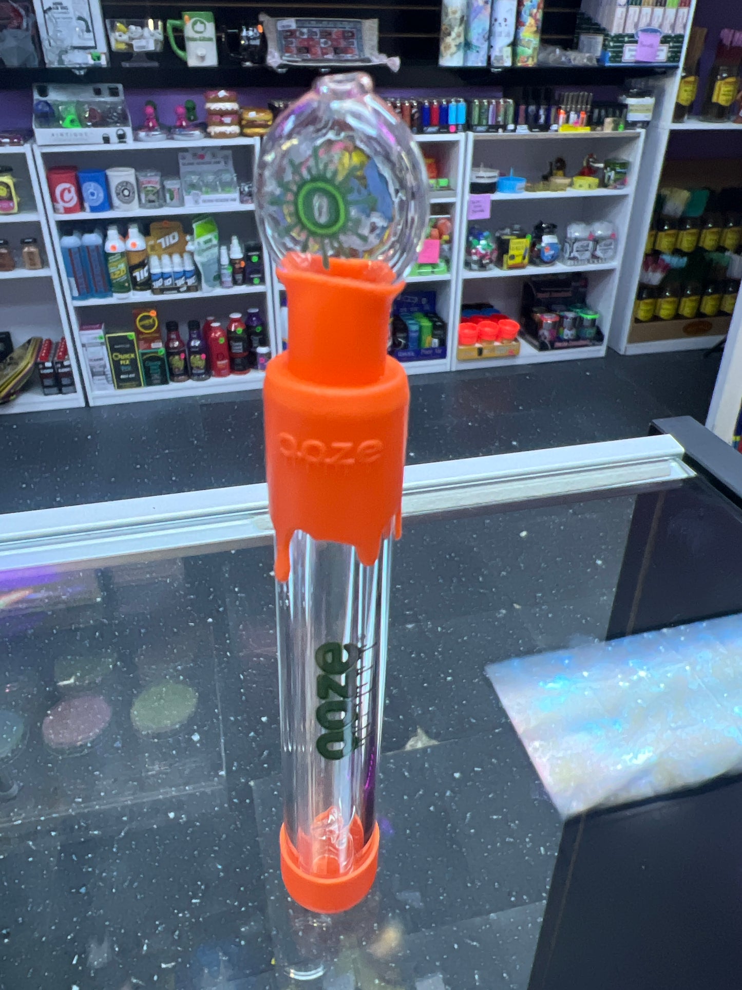 Ooze slider glass blunt - orange