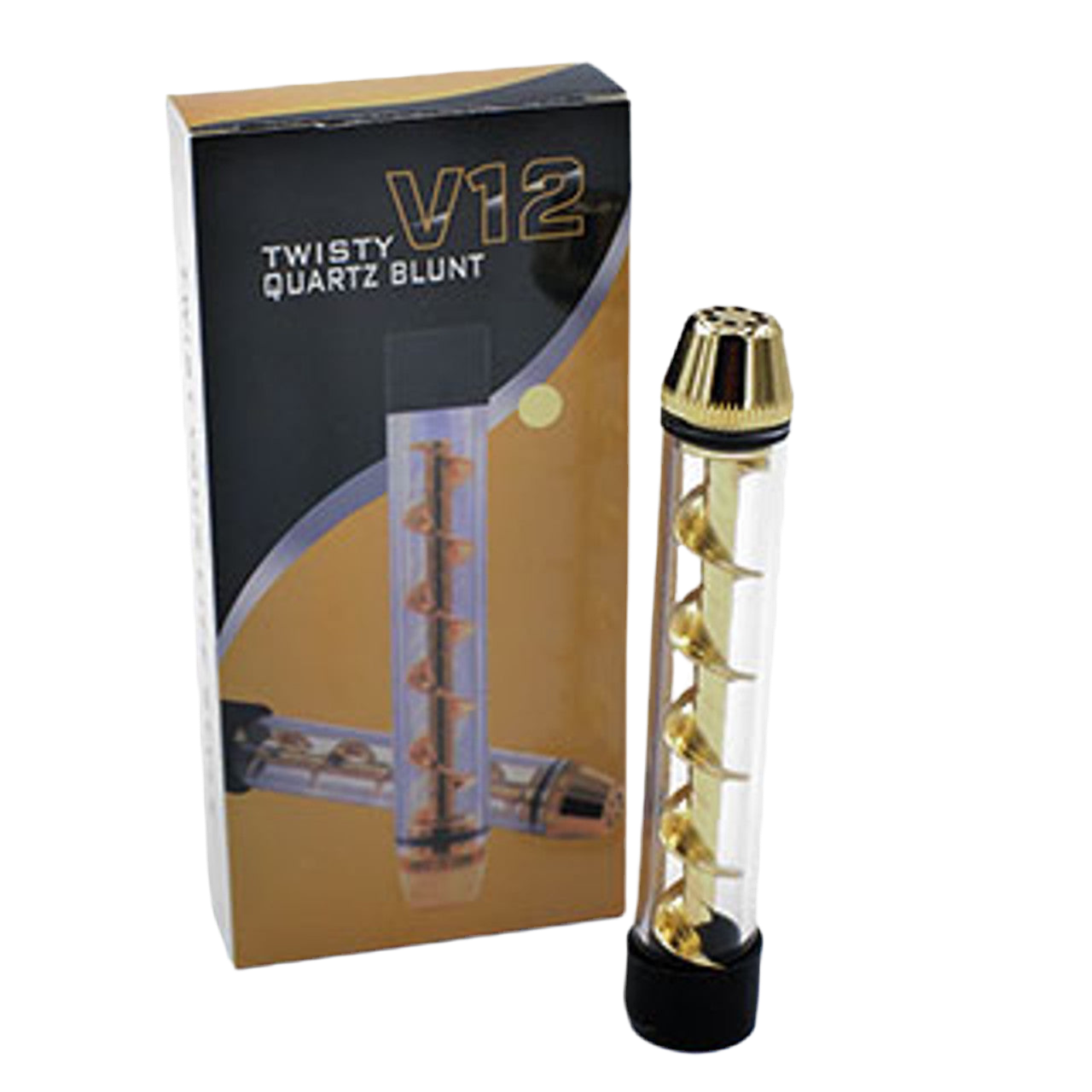 Twisty Quartz Blunt