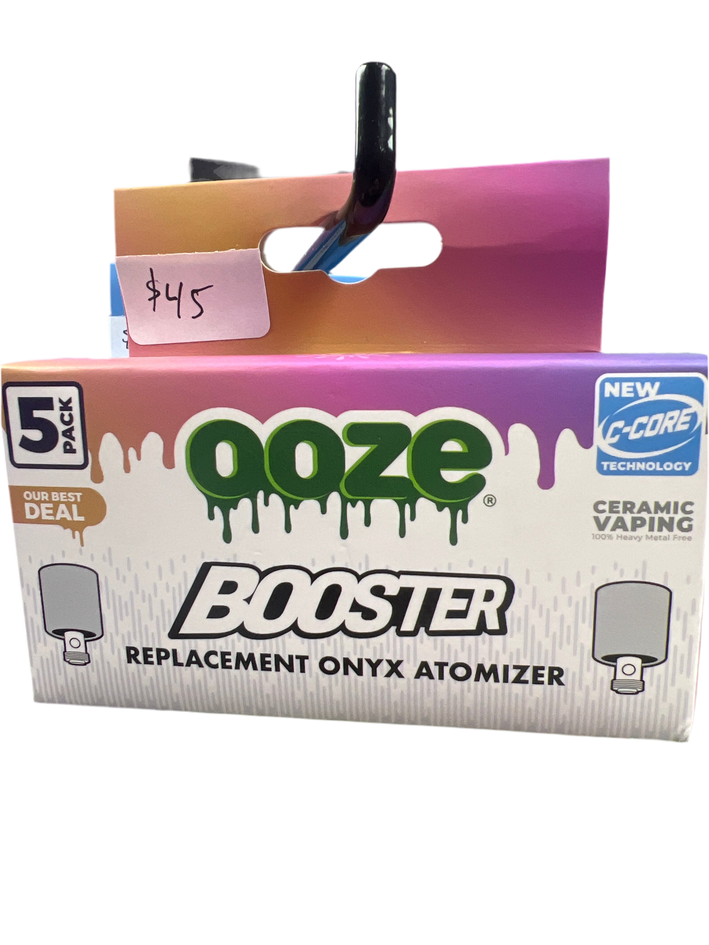 OOZE Electro Barrel Replacement Onyx Atomizer 5pk