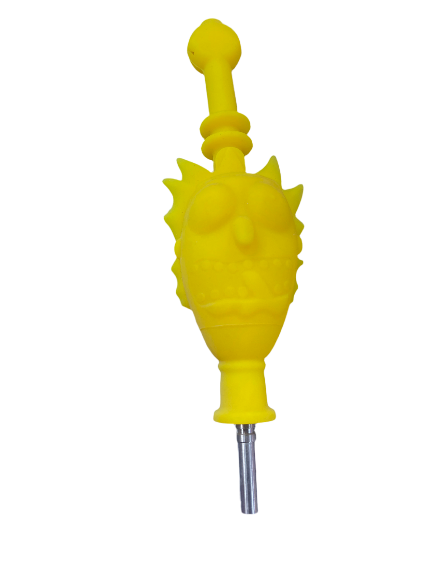Rick and Morty nectar collector silicone orange