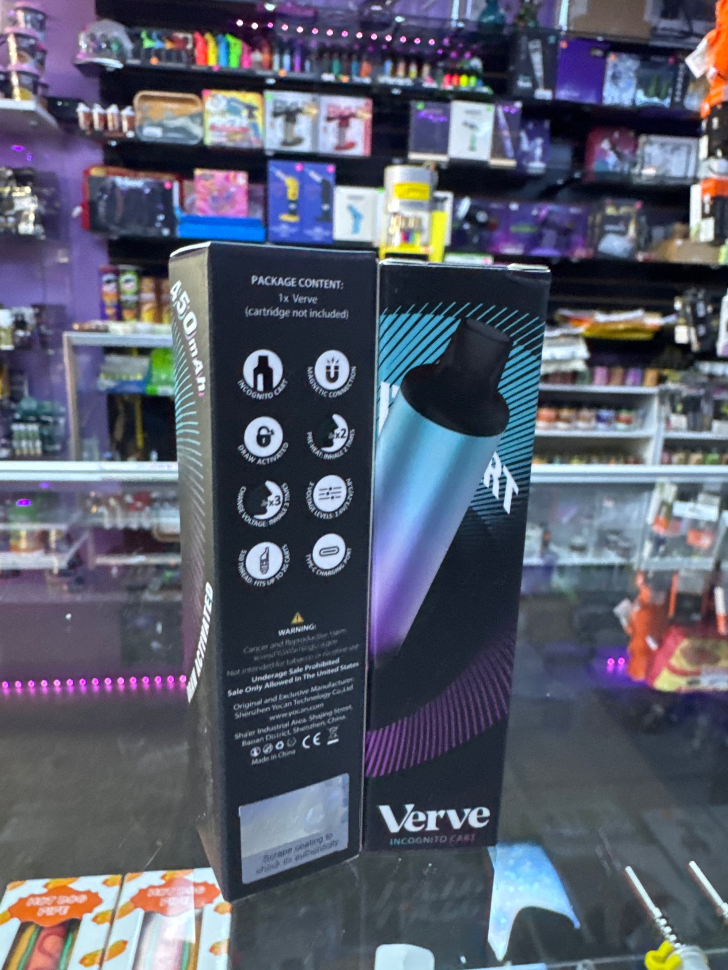 YoCan Verve 450 mAh Battery (blue/purple)