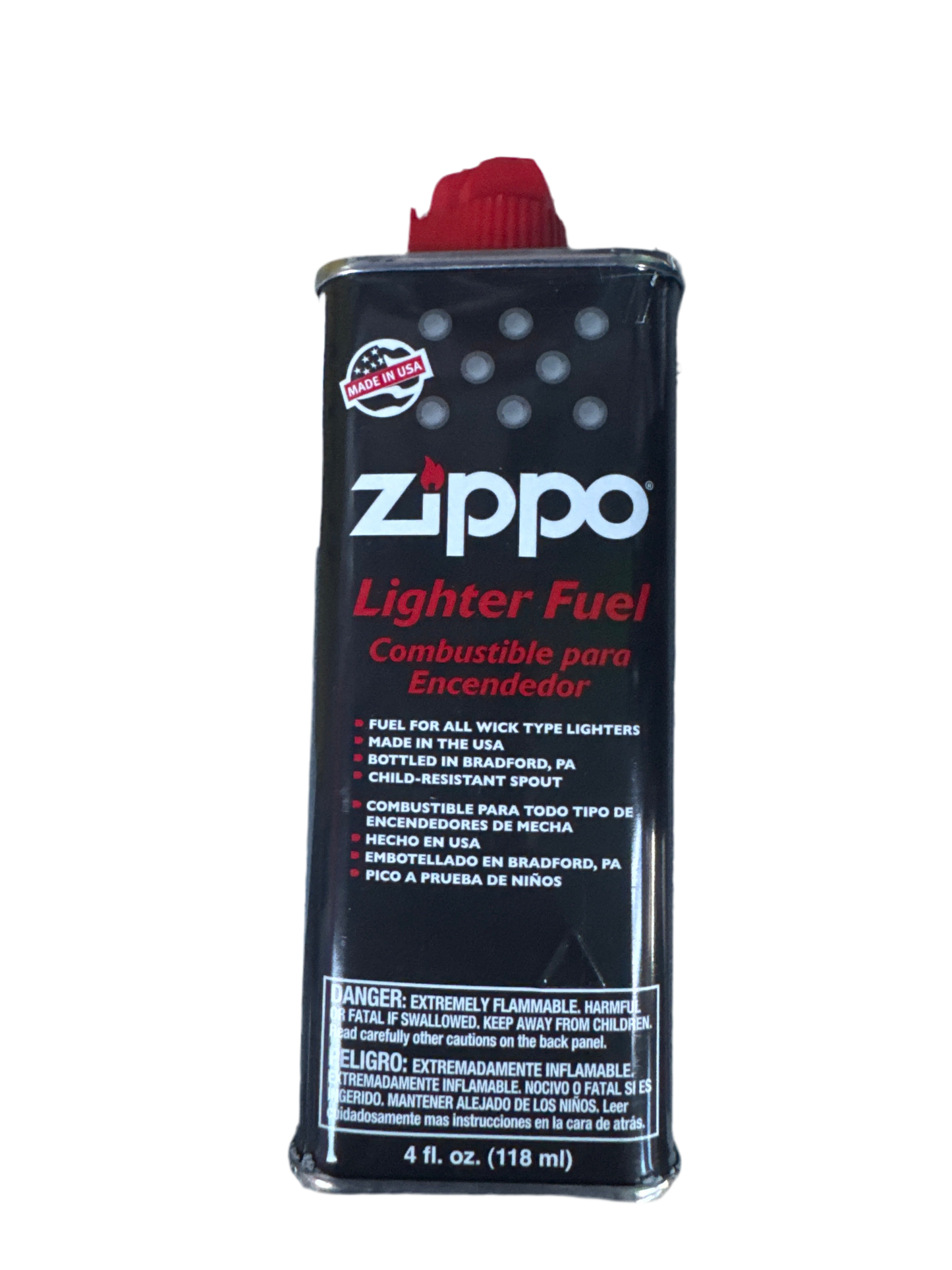 Zippo Lighter Fuel - 4oz