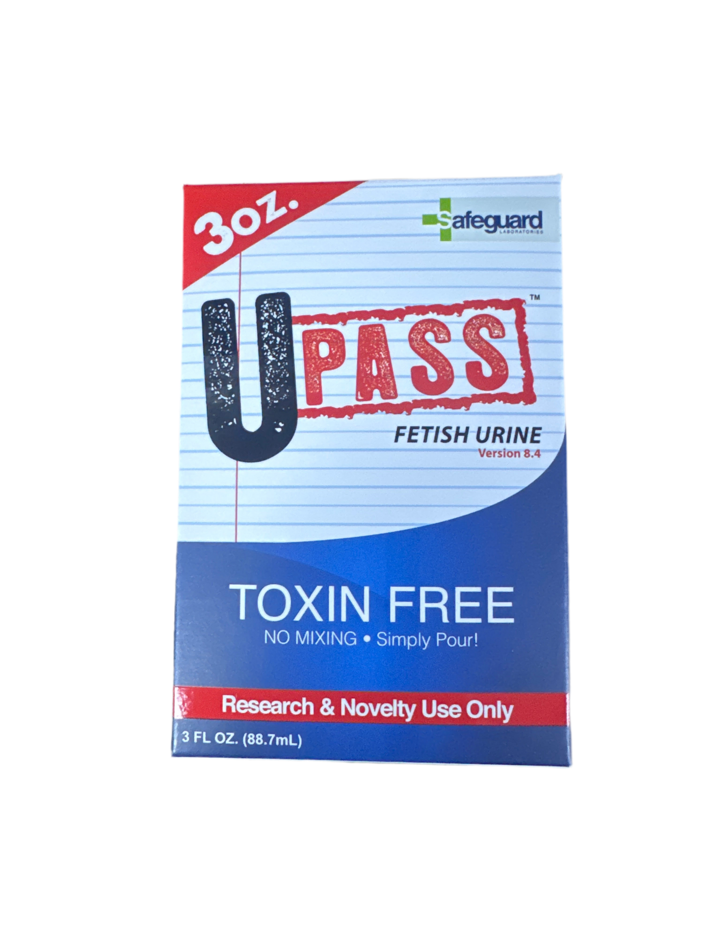Upass Fetish Urine - Toxin Free 3oz