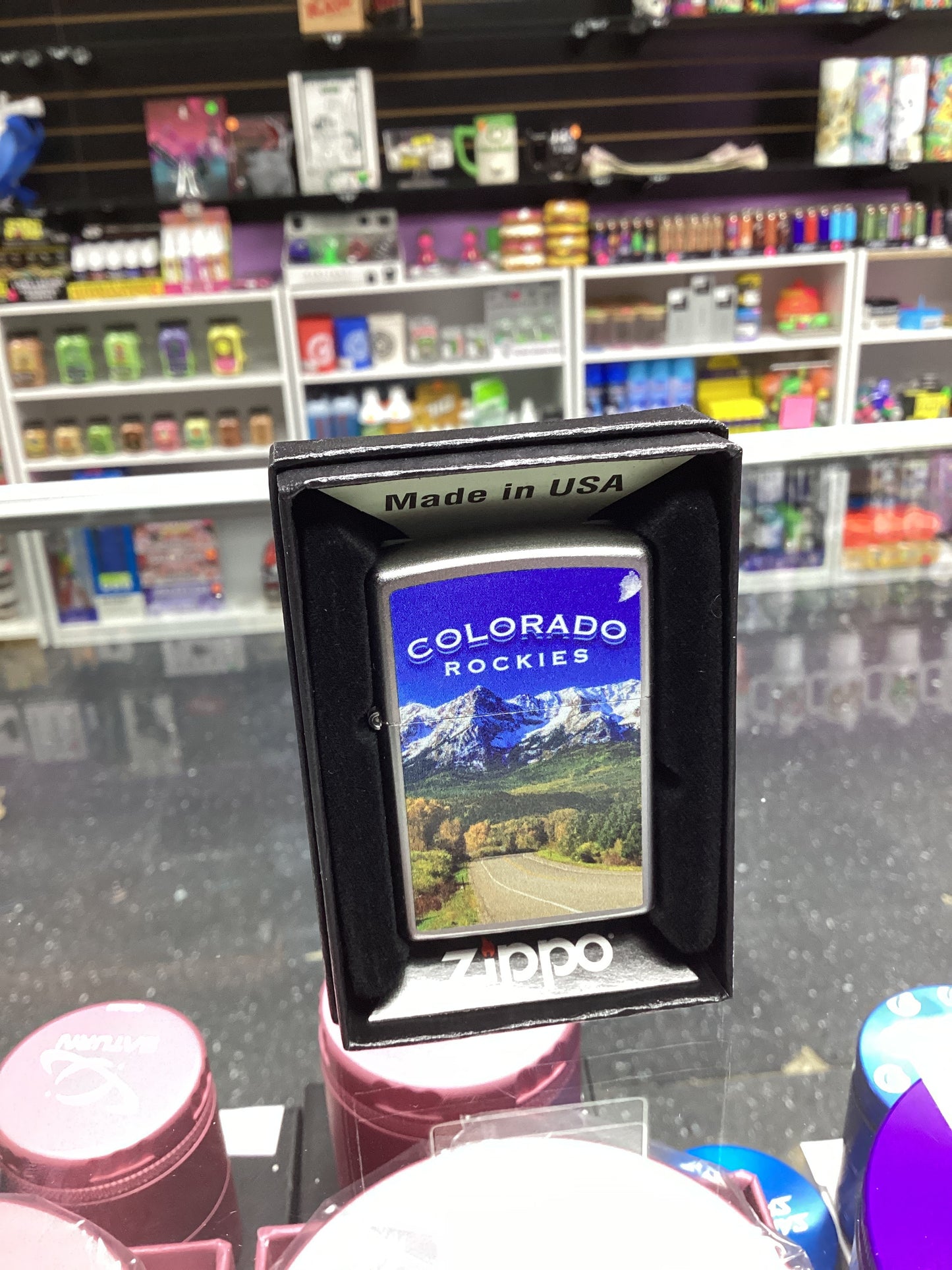 Zippo Lighter Colorado Rockies
