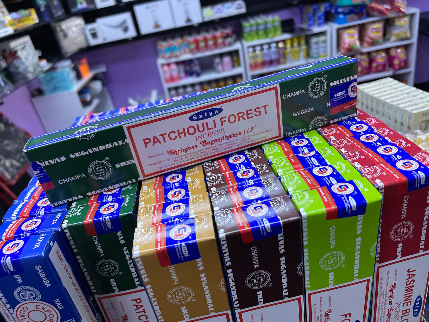 Satya Incense Pack - Patchouli Forest