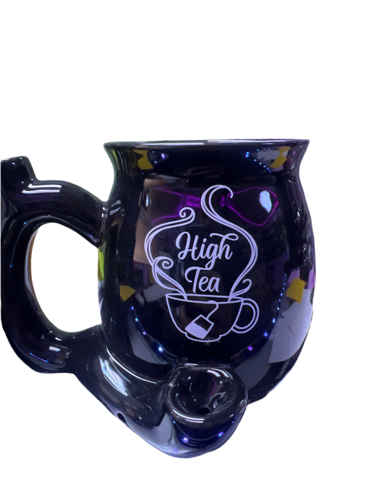 Black Mug Pipe