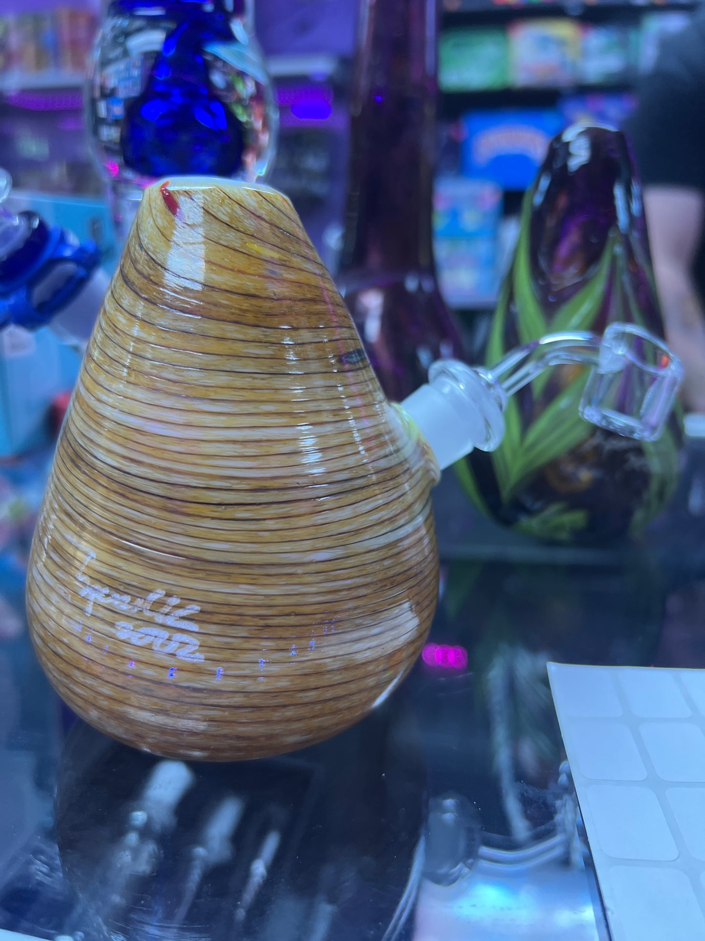 SWP 63 6" Special K Soft Glass SK S Wrapped w 45* Banger