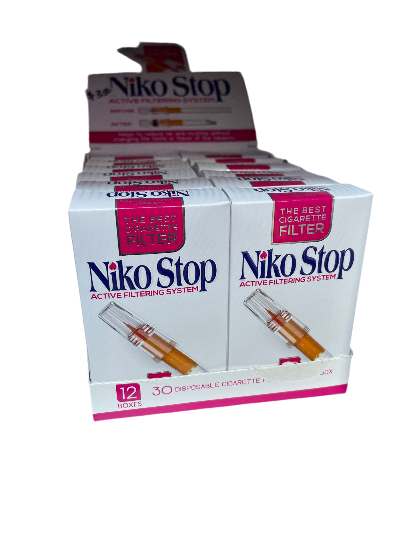 Niko Stop Active Filtering System (Glass Tip)