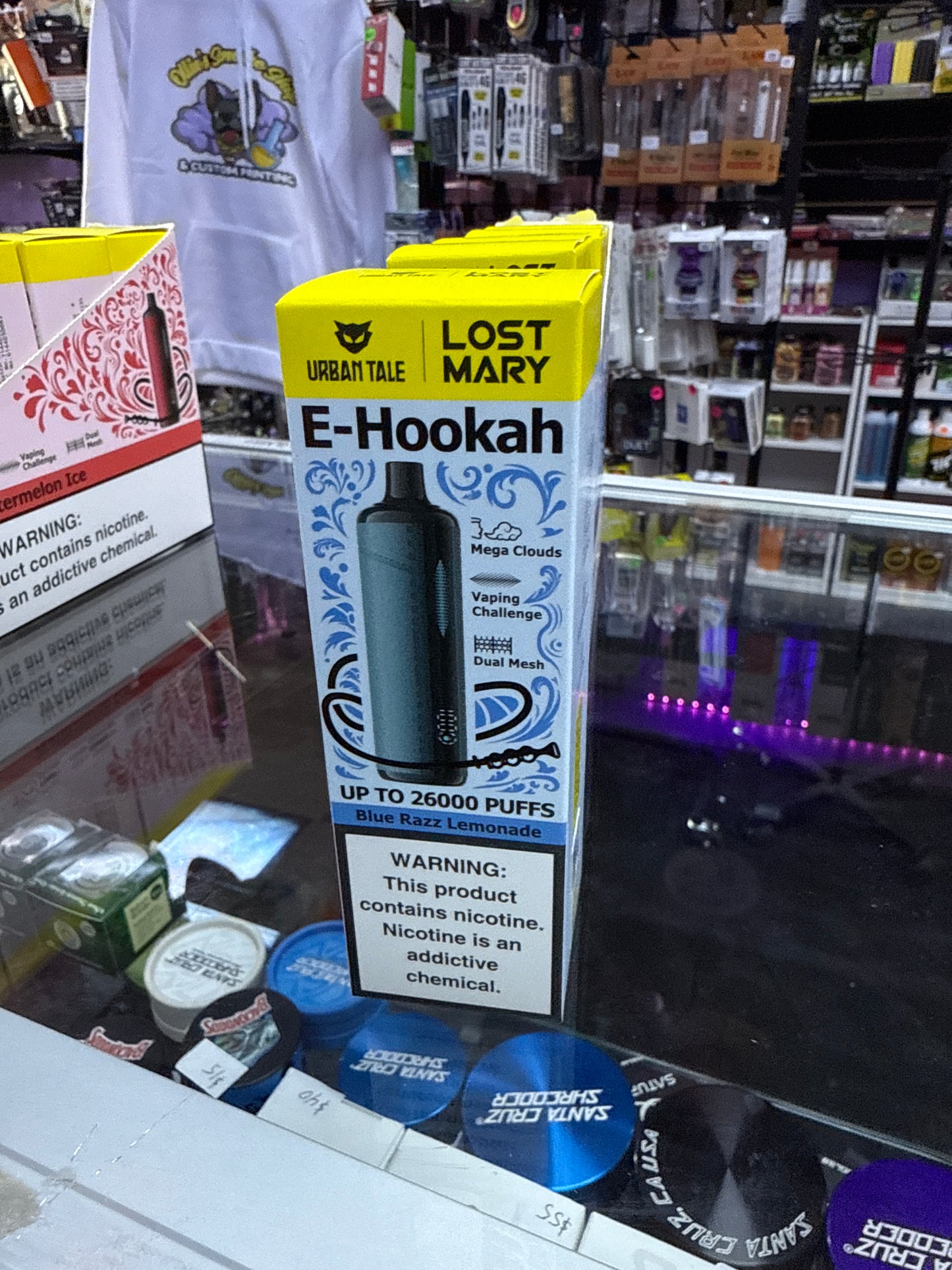 Lost Mary x Urban Tale Hookah Vape - Blue Razz Lemonade