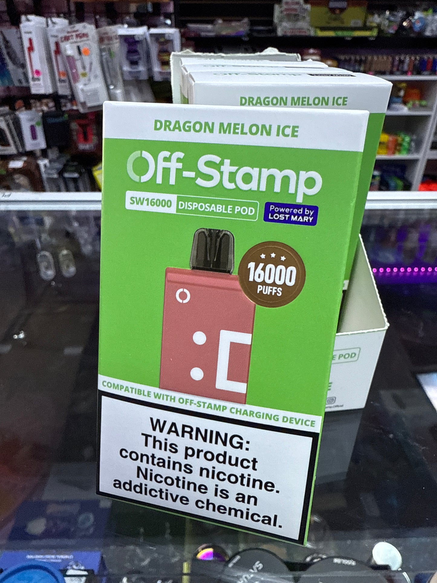 Off-Stamp by Lost Mary - Pod - Dragon Melon Ice