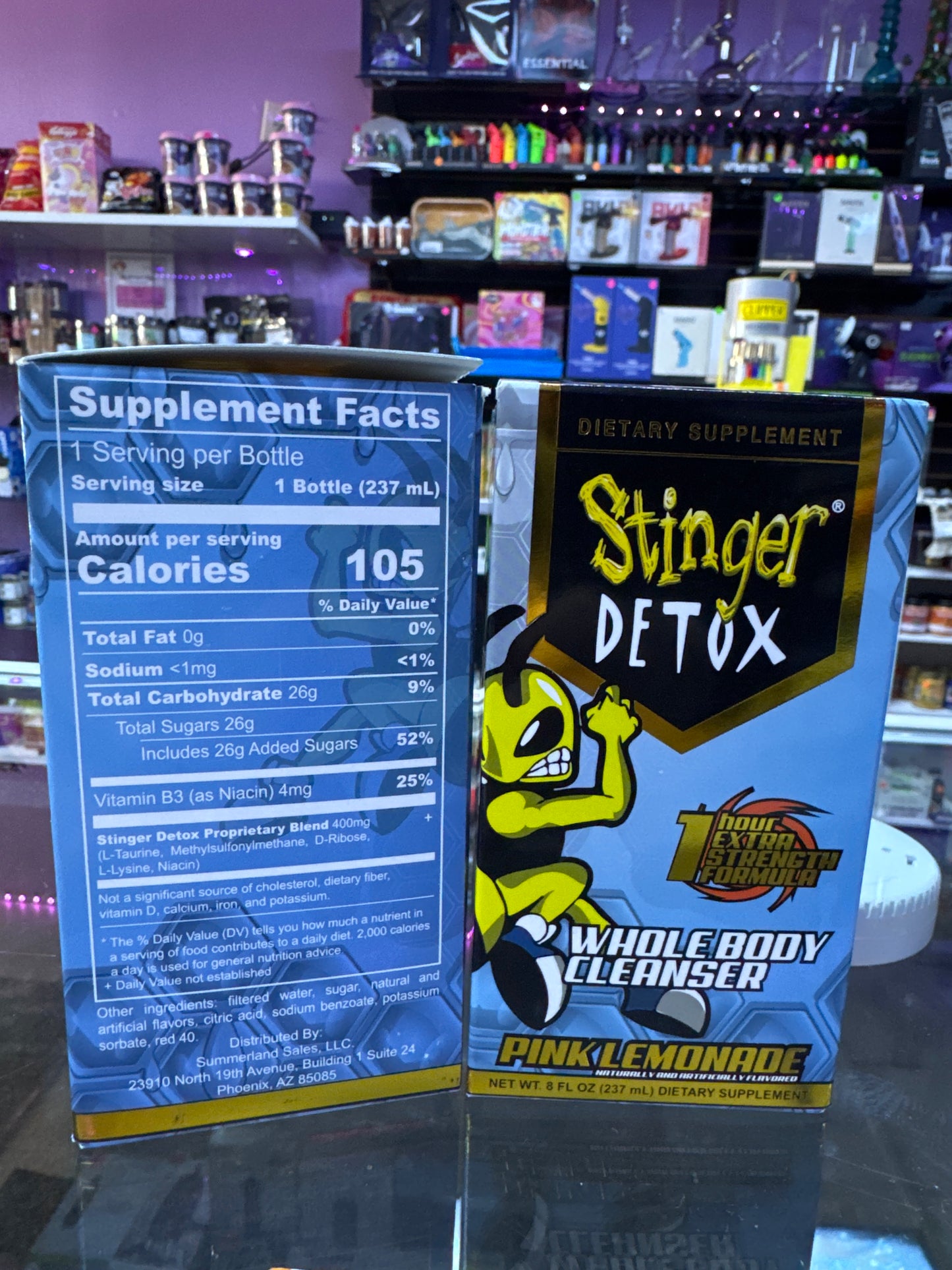 Stinger Detox Whole Body Pink Lemonade