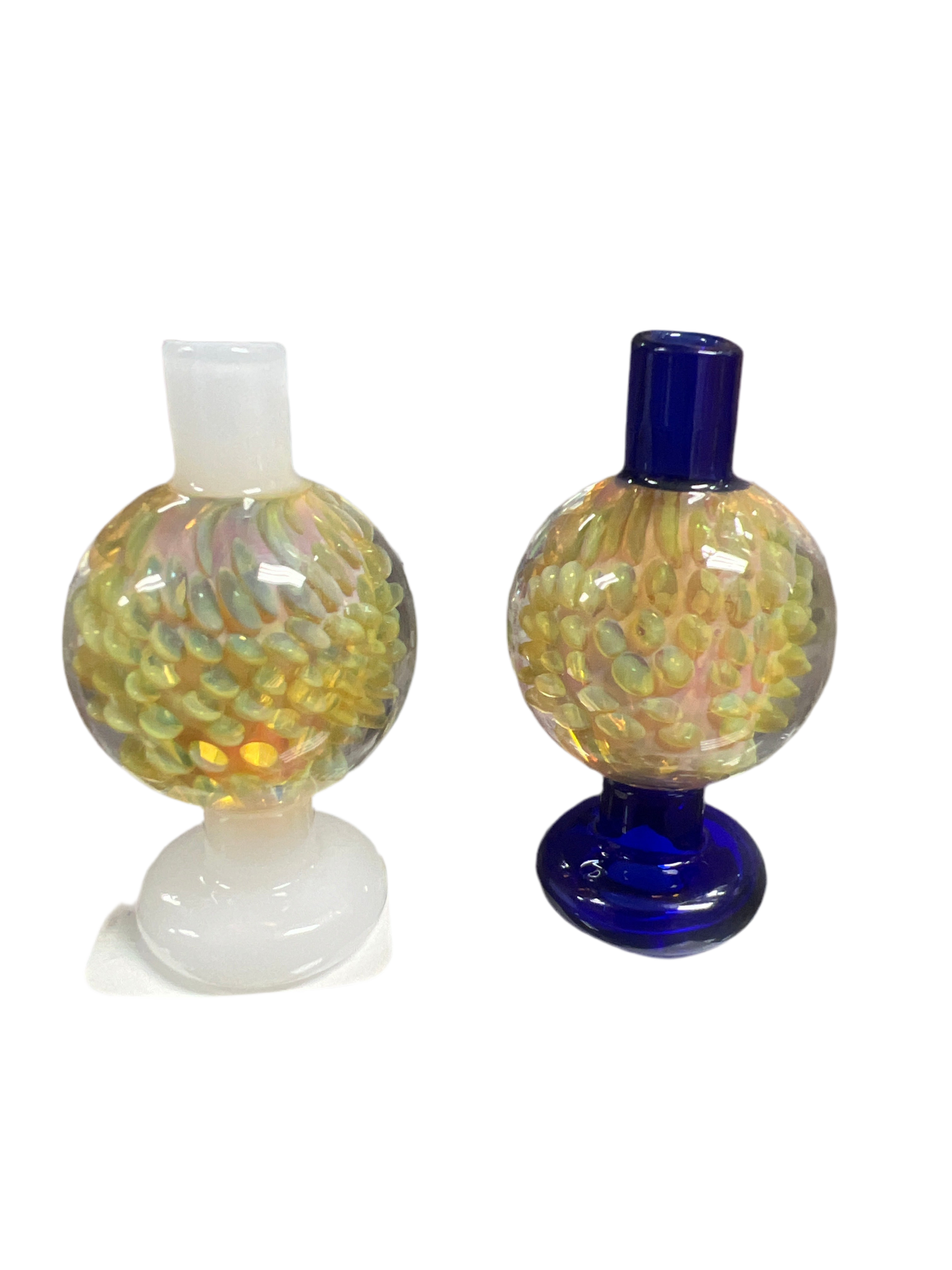Gold Fumed Carb Cap W Color Accent