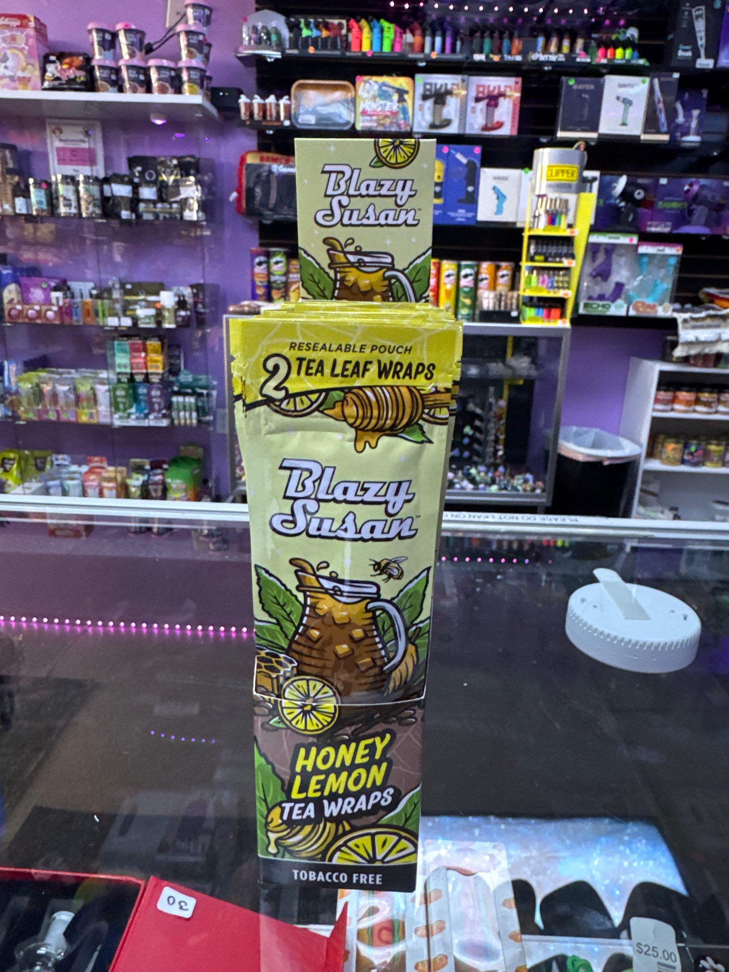 Blazy Susan Tea Wraps Honey Lemon (2pc)