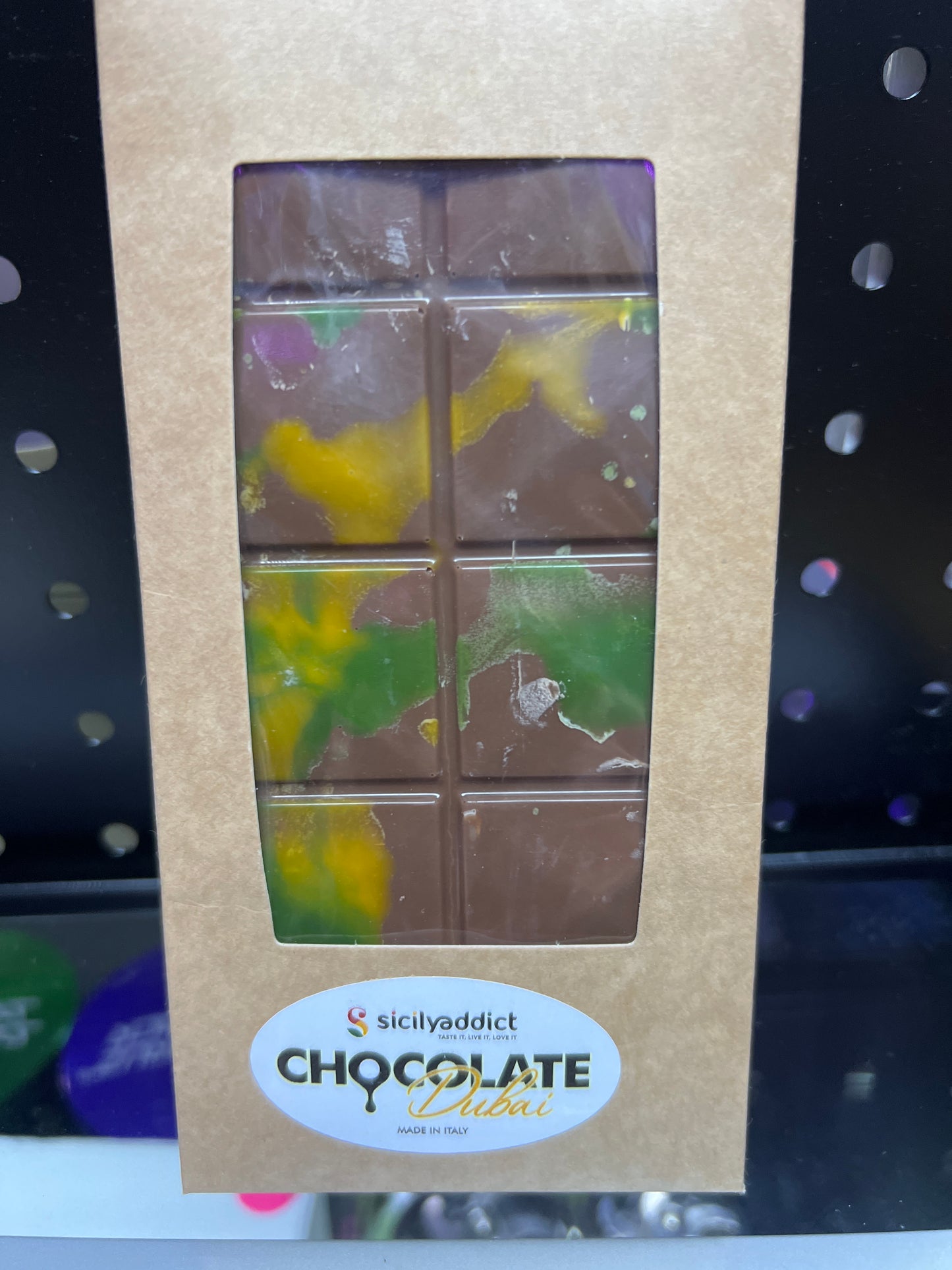 Sicily addict - Hand made Dubai chocolate bar small batch -Made in Italy and imported