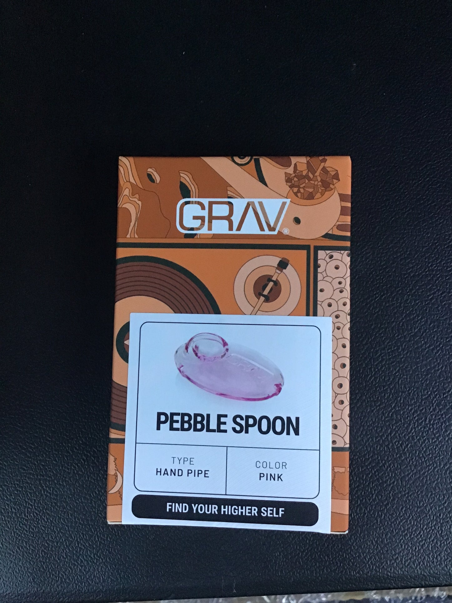 Grav Pink Pebble Spoon