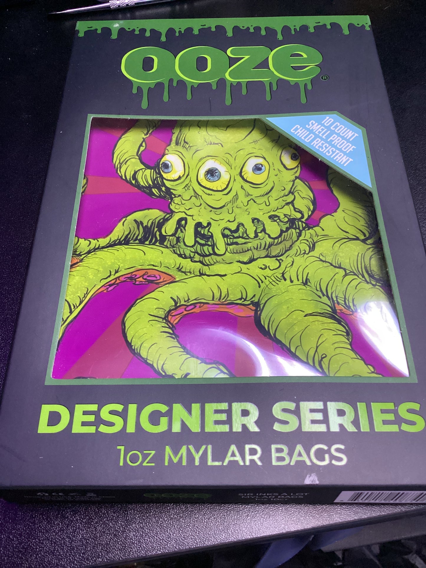 Ooze Designer Series 1oz Mylar Bags