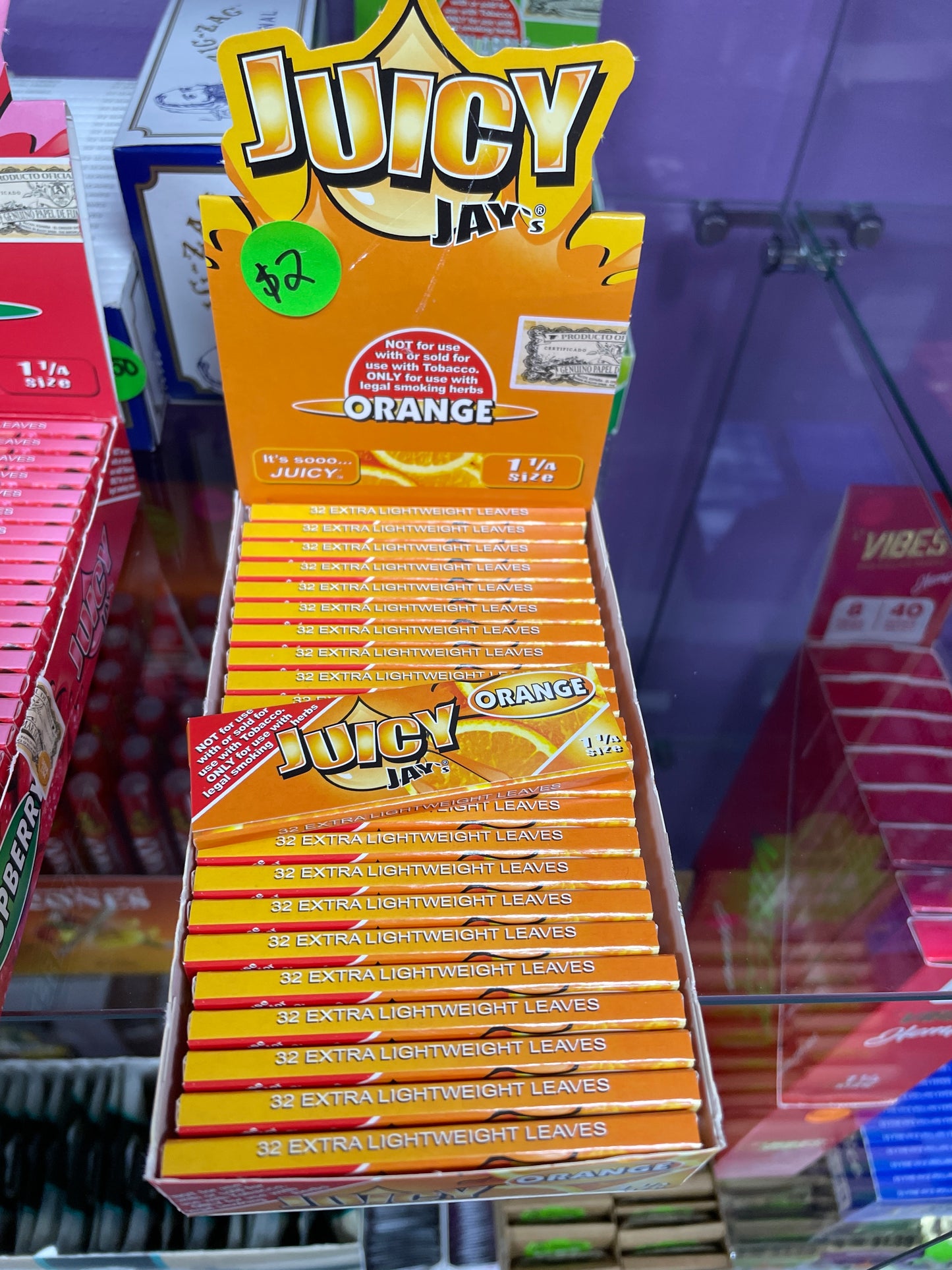 Juicy Jays Rolling Papers - Orange