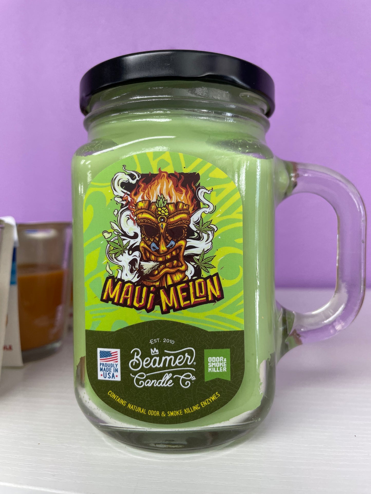 Beamer Candle Co - 12oz - Maui Melon
