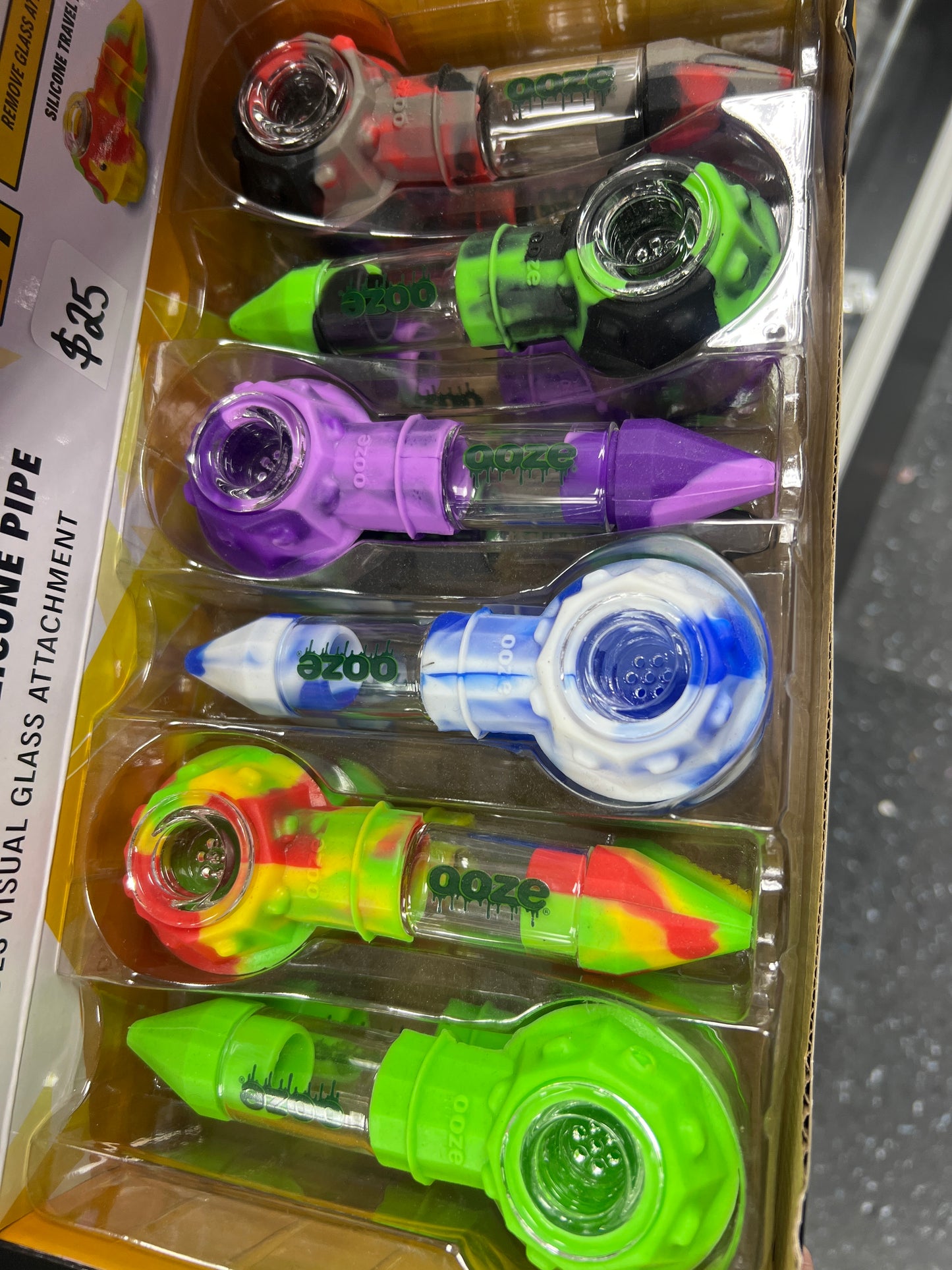 OOZE Bowser Platinum Cured Silicone Pipe
