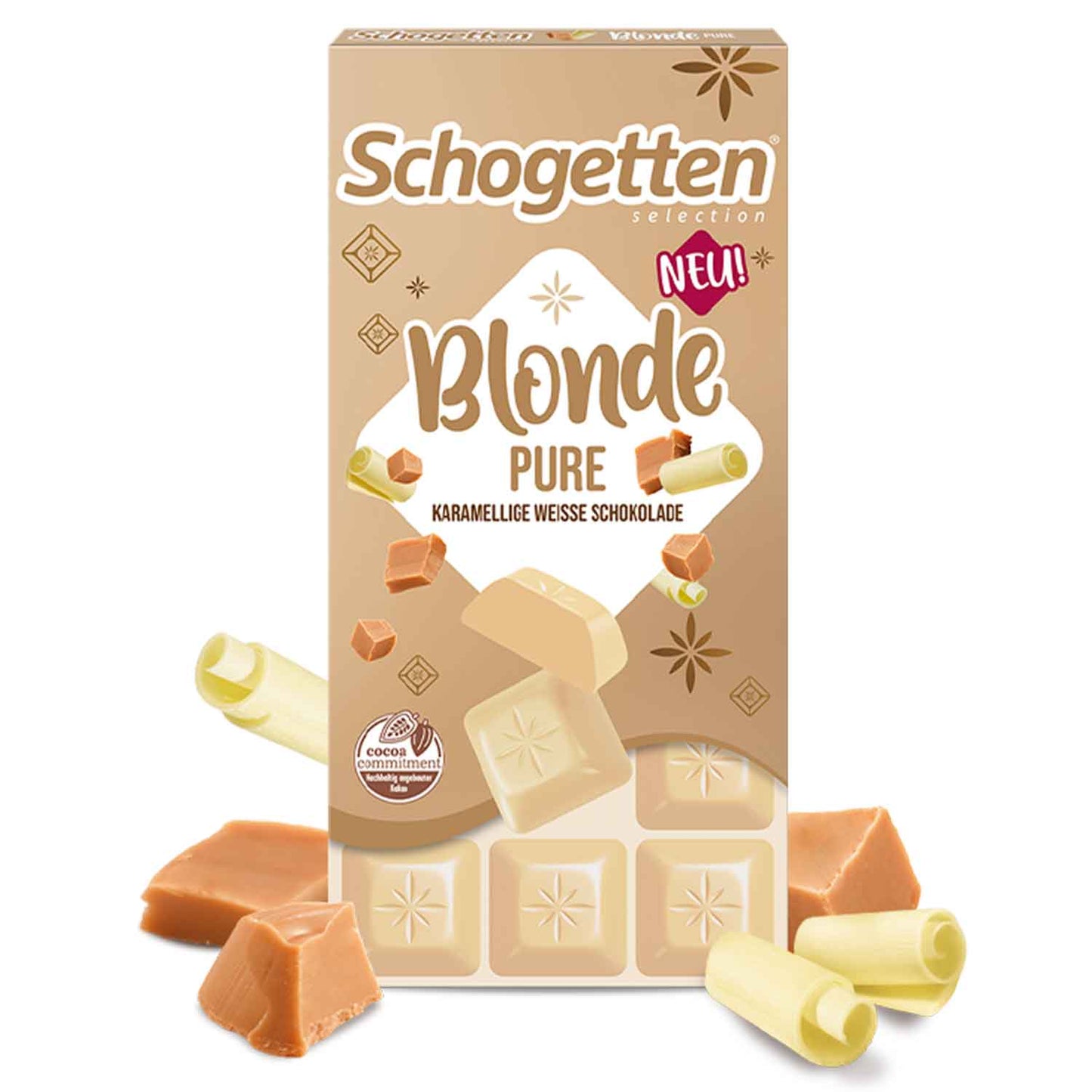 Schogetten Blonde White Chocolate (Germany): Pure