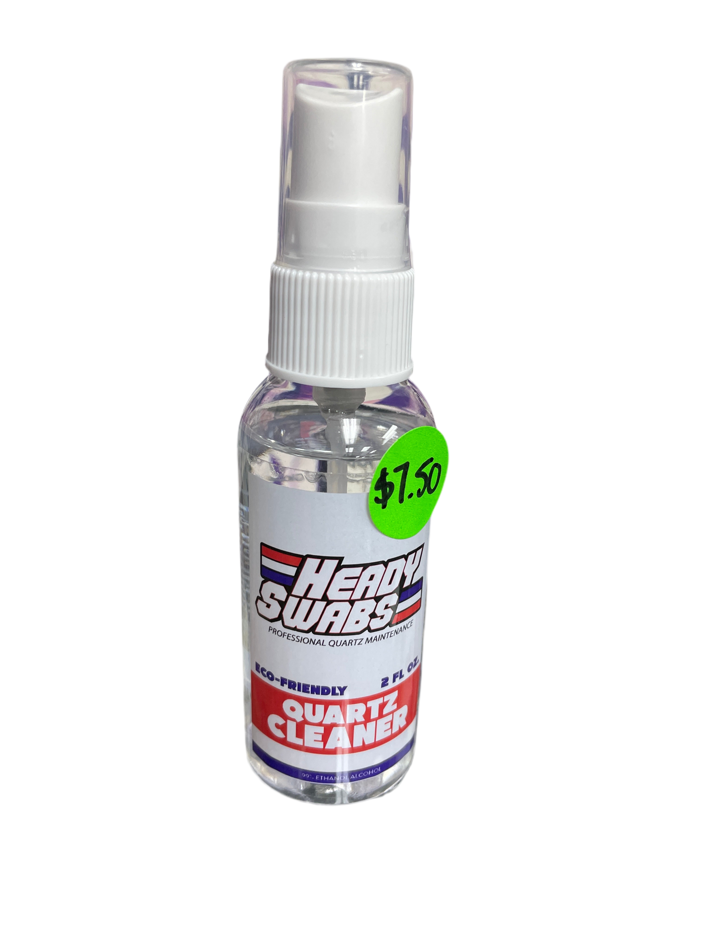 Heady Swabs - Travel Size Spray Quartz Cleaner 99% - 2oz