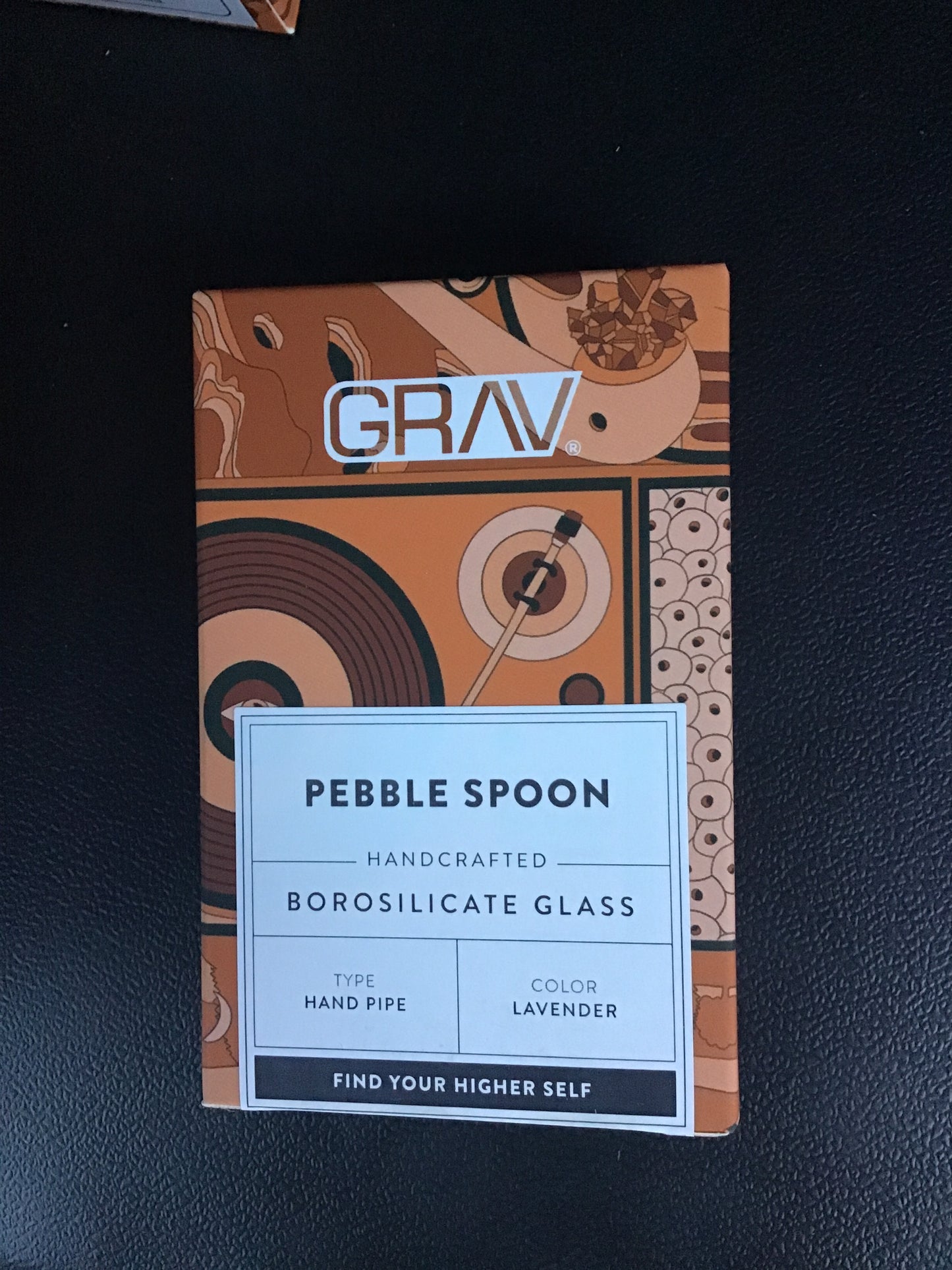 Grav Lavender Pebble Spoon