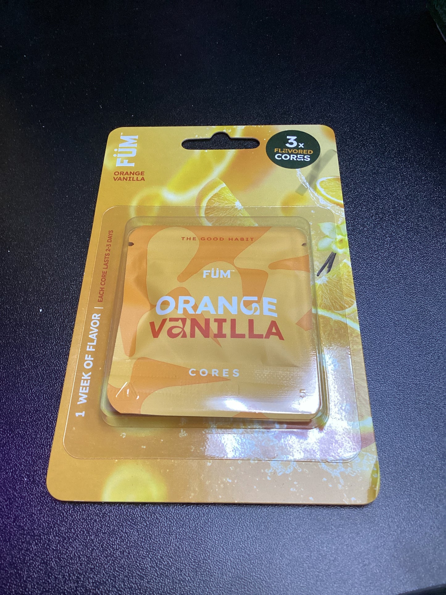 Füm Orange Vanilla 3x Flavored Cores
