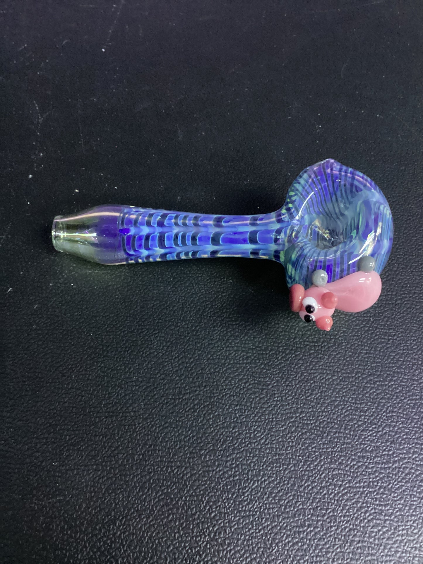 Local Blown Pig Glass Handpipe