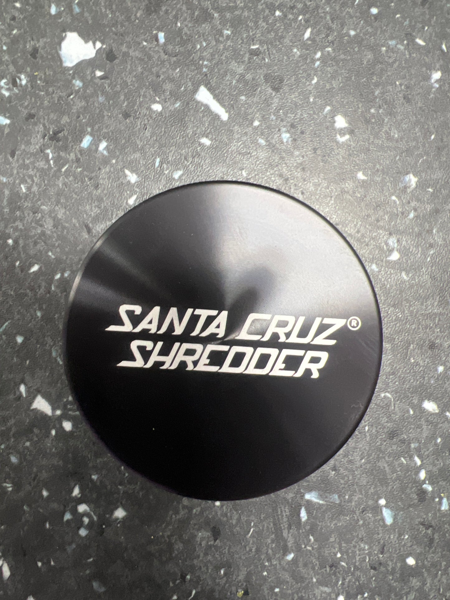 Santa Cruz 2 pc Large Black Shredder Grinder - Black