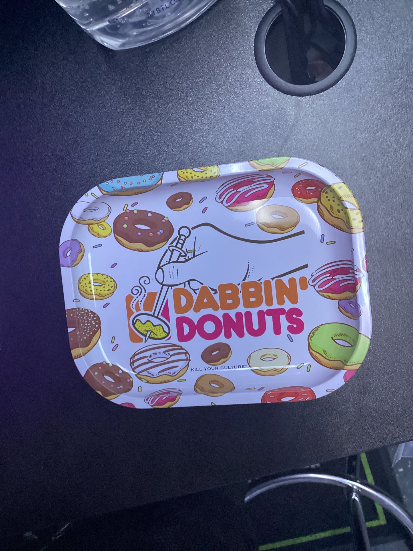Dabbin Donuts Rolling Tray
