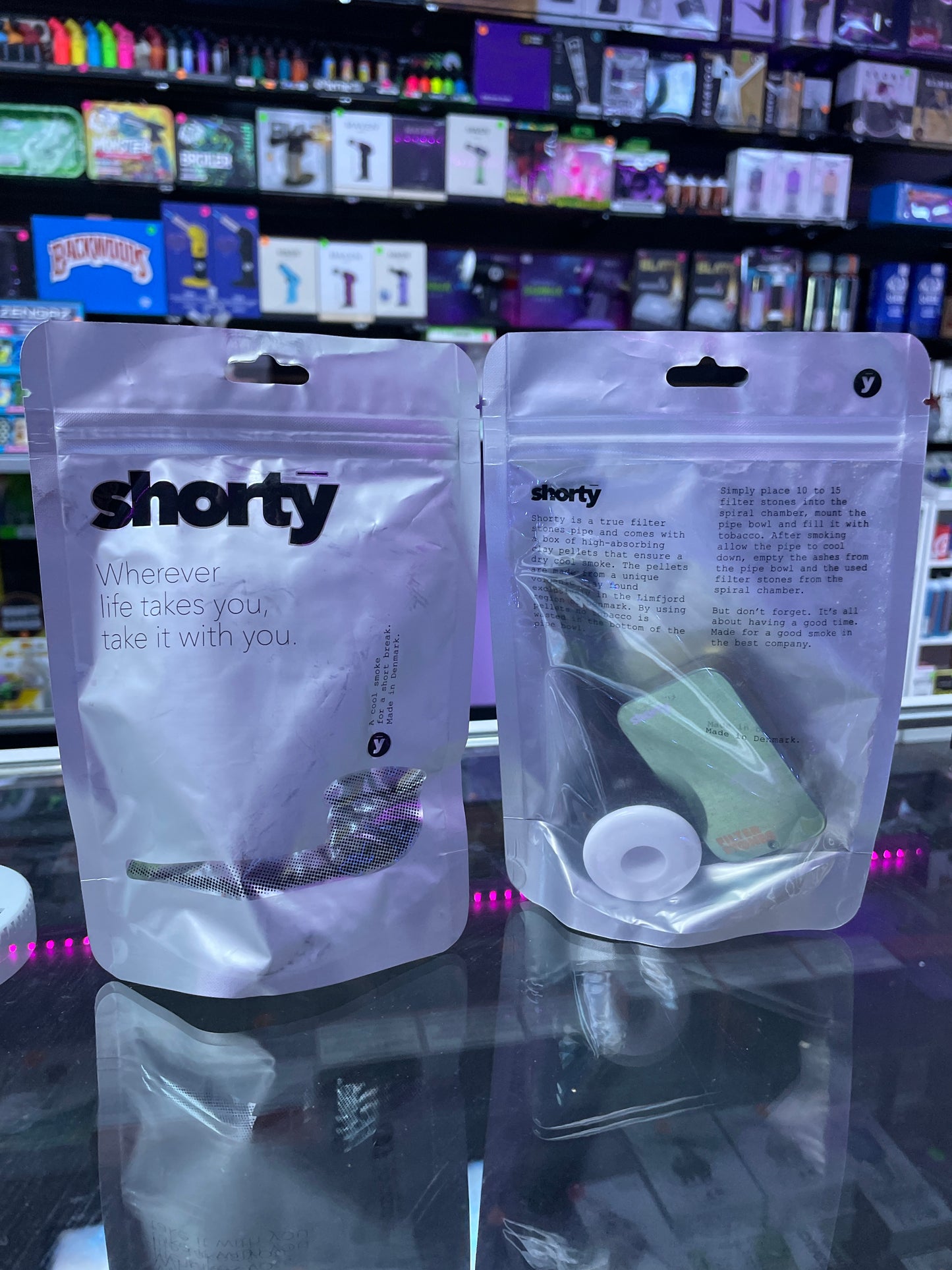 Shorty Filter Stones Pipe