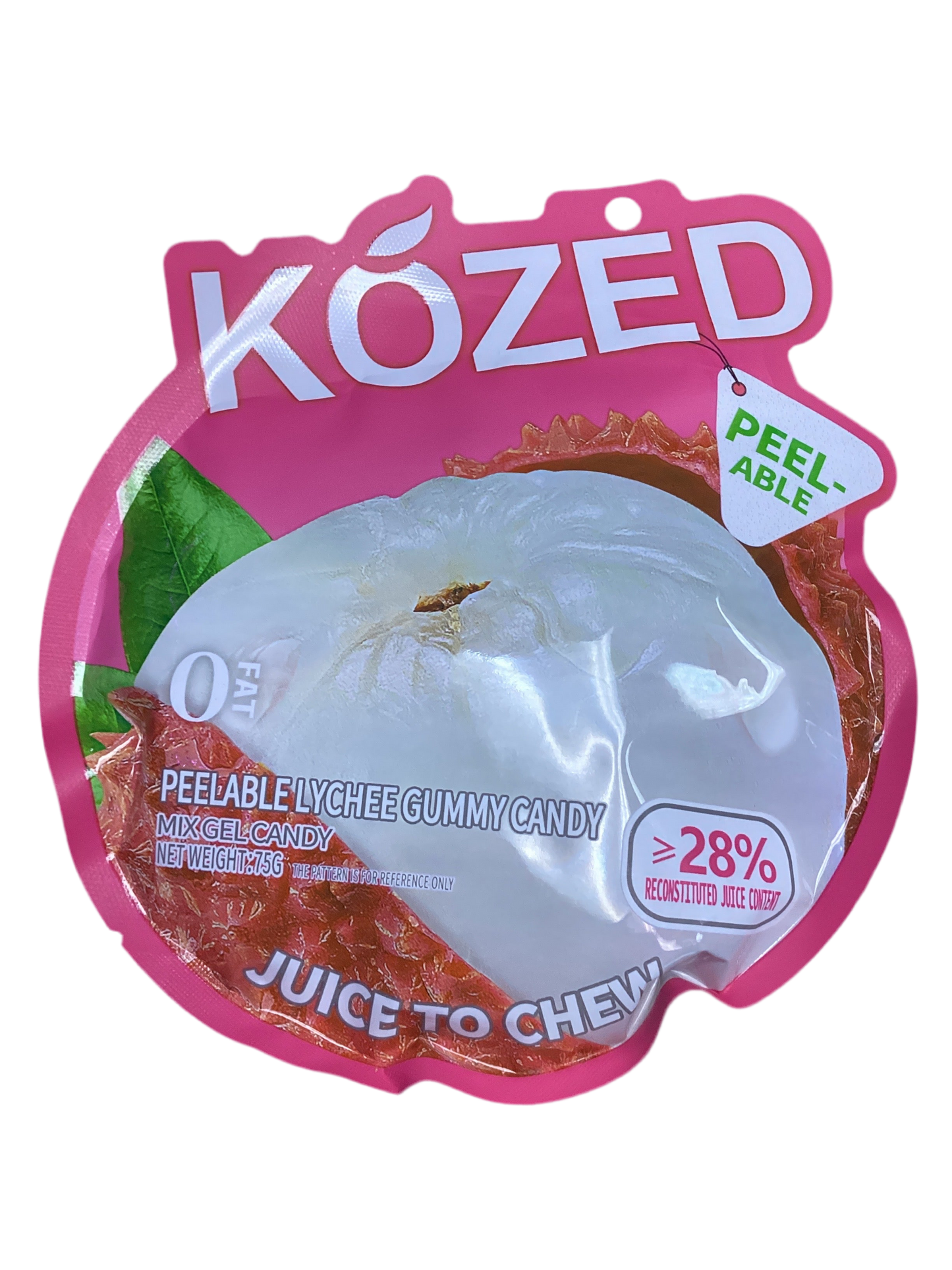 Kozed Peel-Able Lychee Gummy Candy