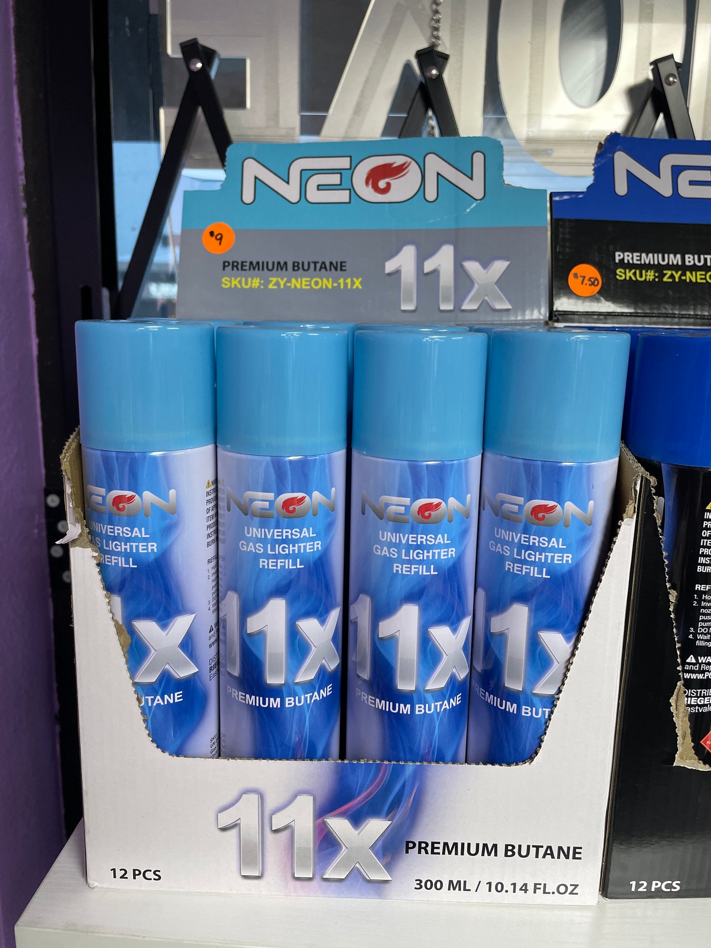 Neon 11x Butane Refill