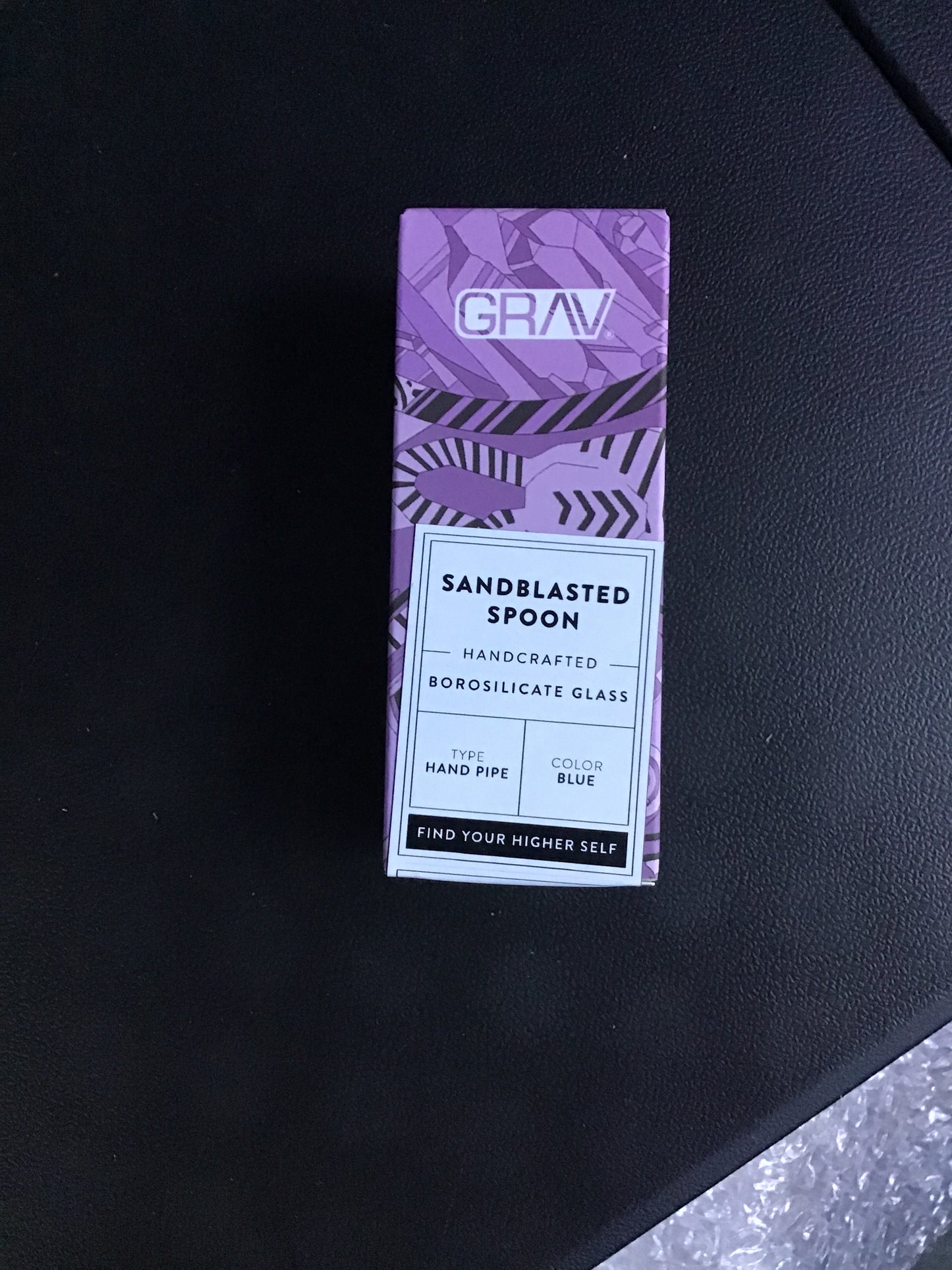 Grav Blue Sandblasted Spoon