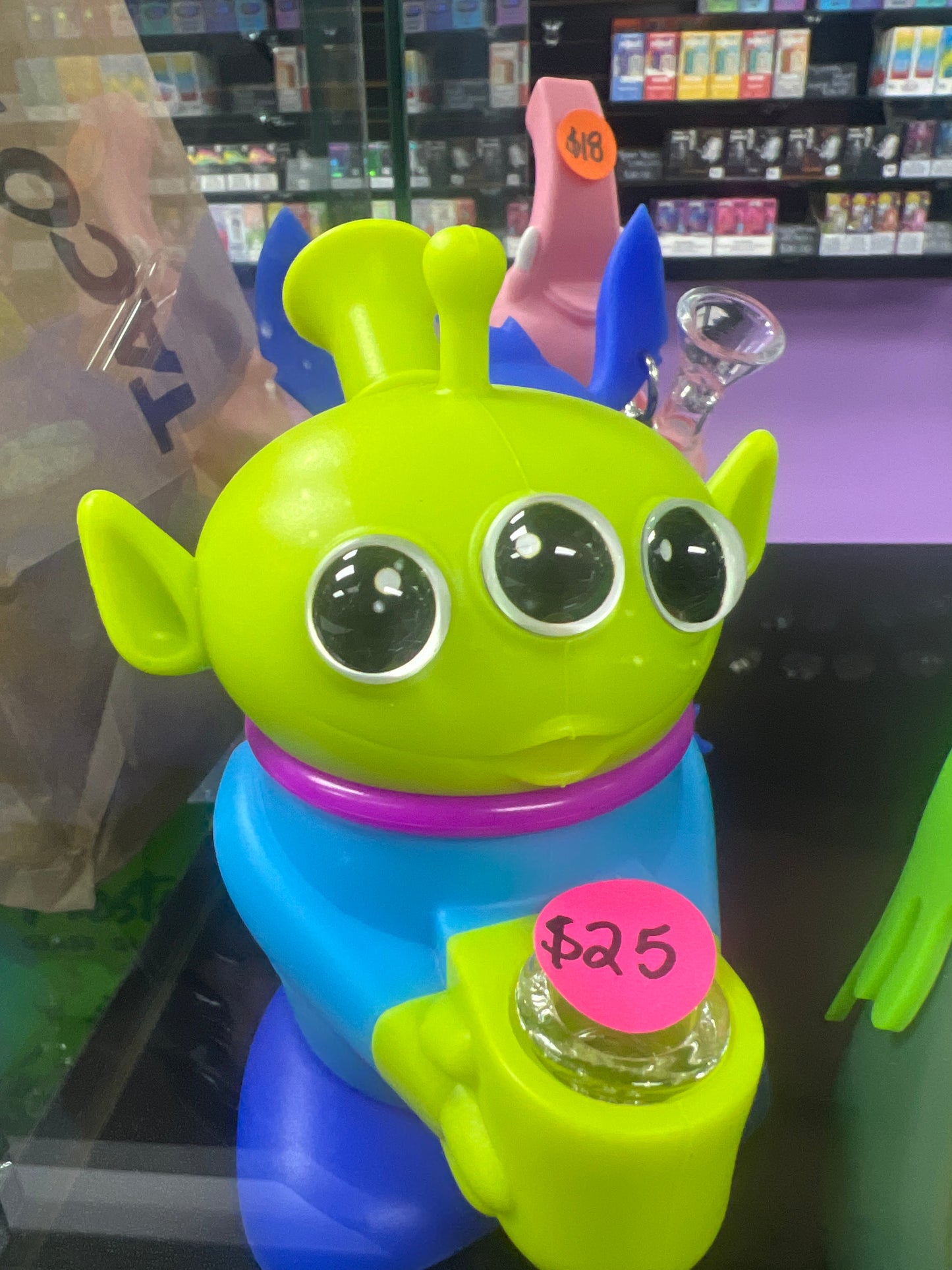 Toy Story Pizza Planet Alien Water Pipe