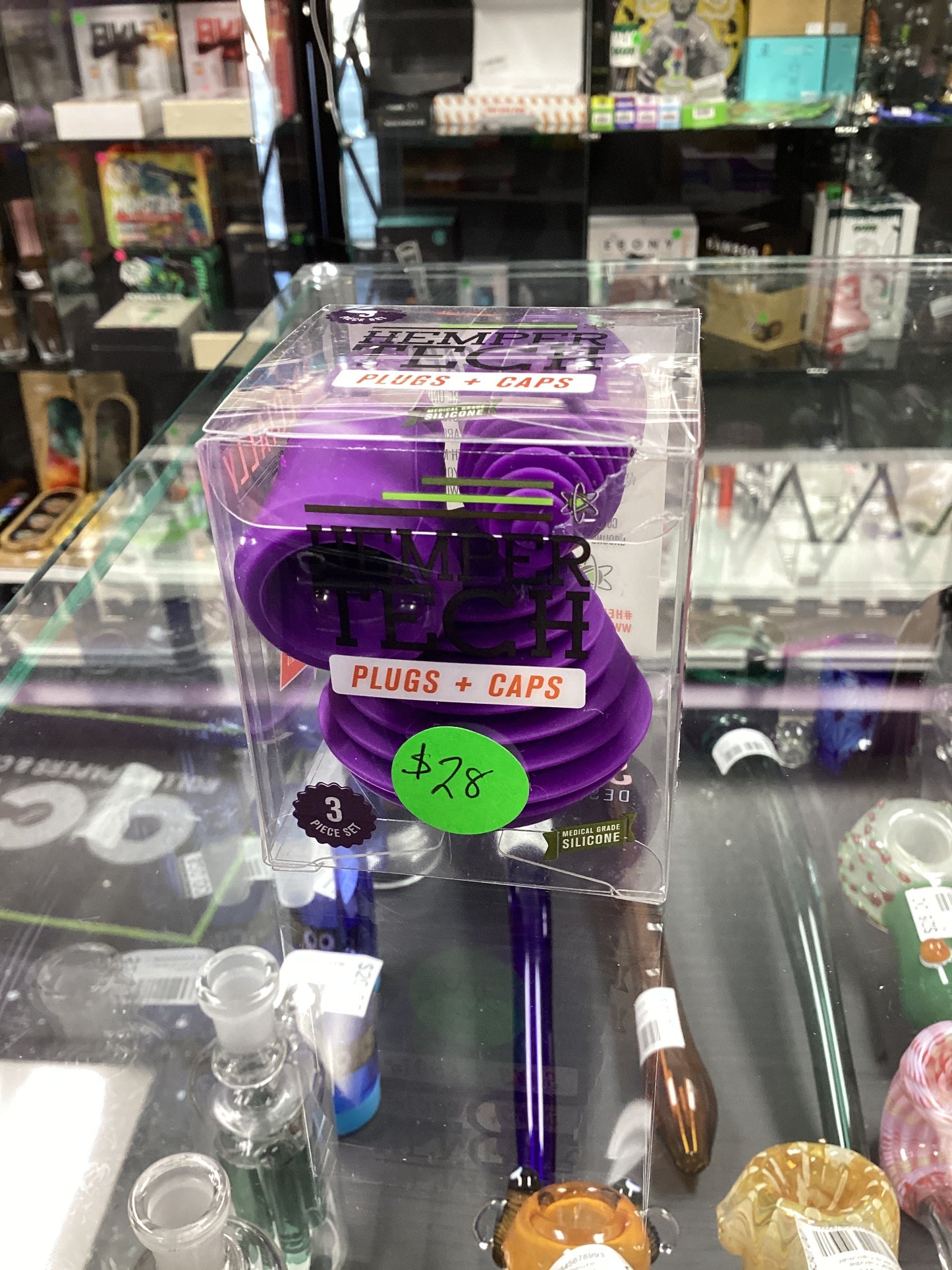 Hemper Tech Cleaning Plugs & Caps Pro - Purple