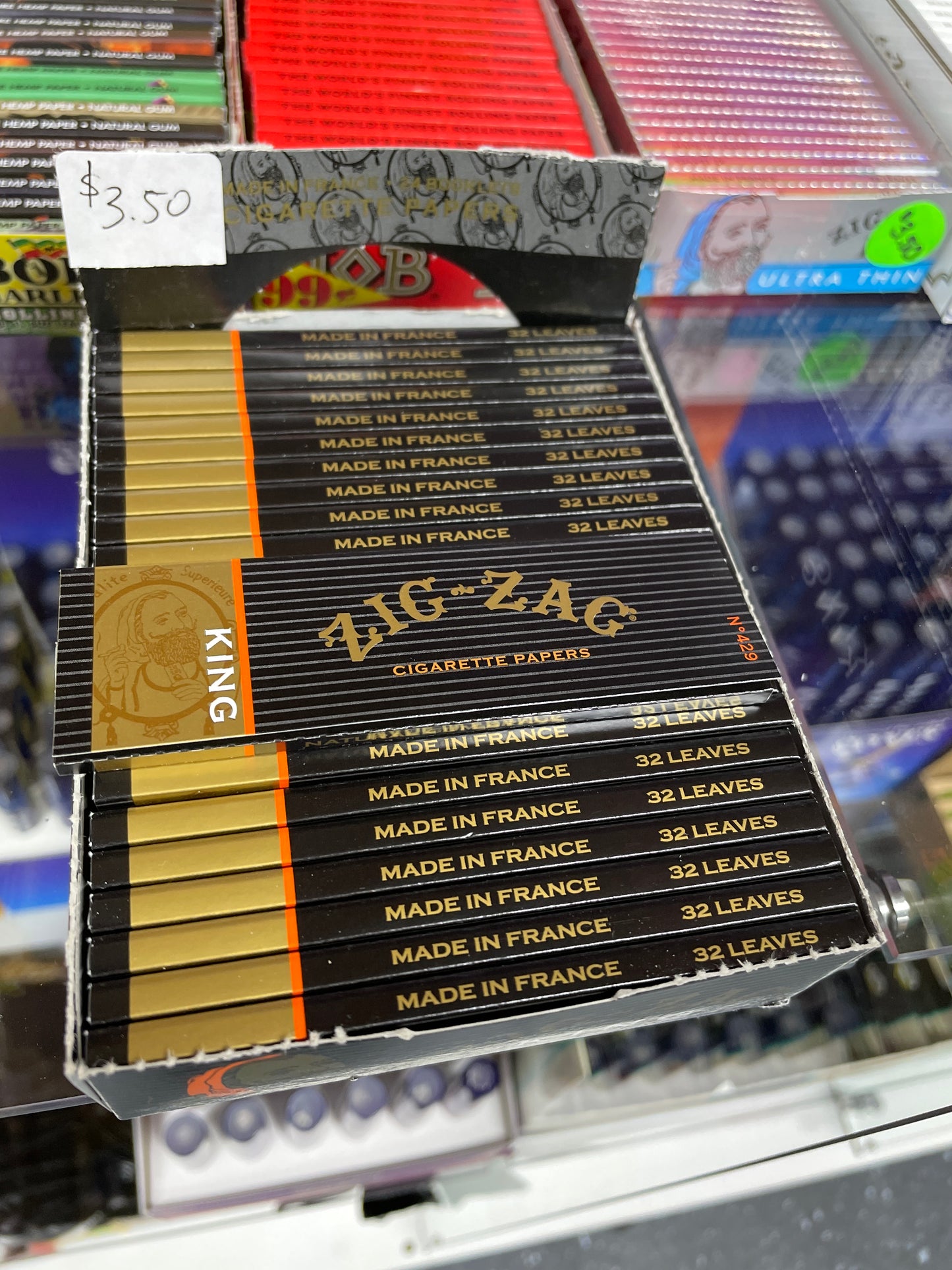 Zig Zag King Size Papers Single Booklet