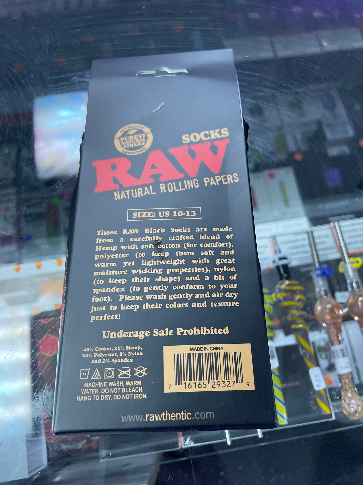 Raw Rolling Papers Socks