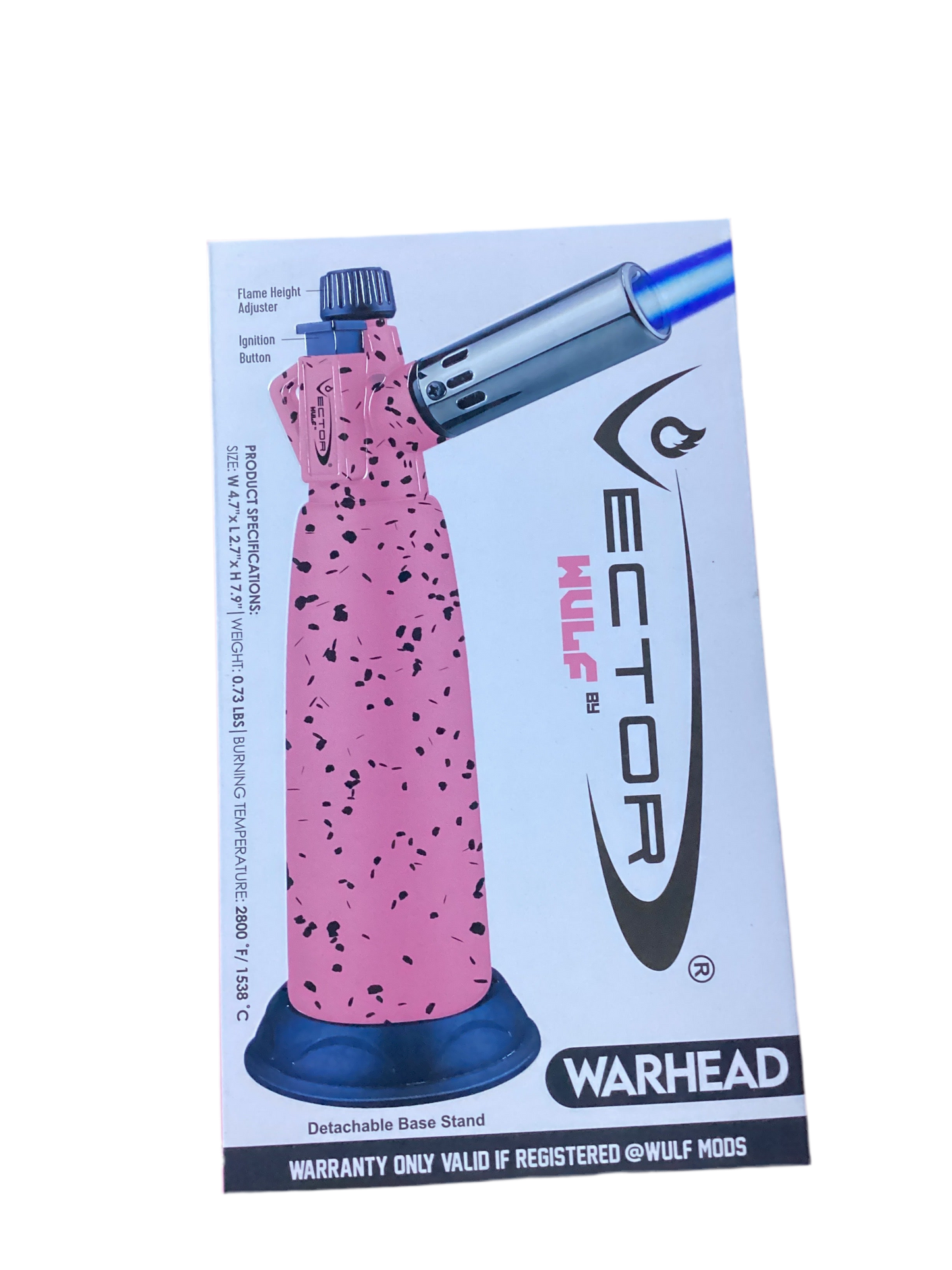 Vector Wulf Warhead Torch - Pink