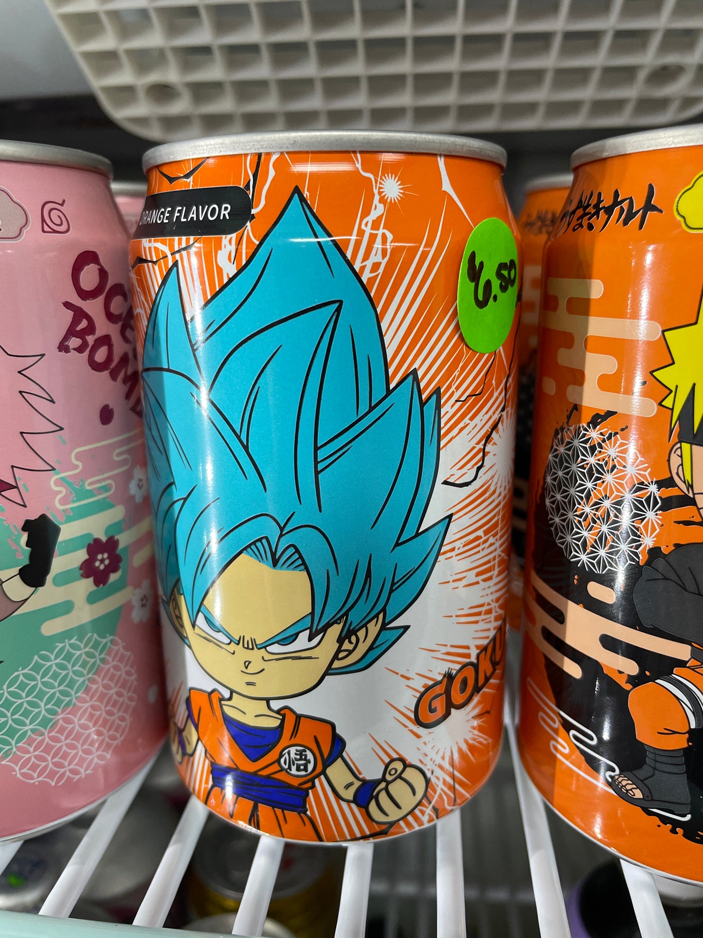 Ocean Bomb Dragonball Z Sparkling Water - Orange