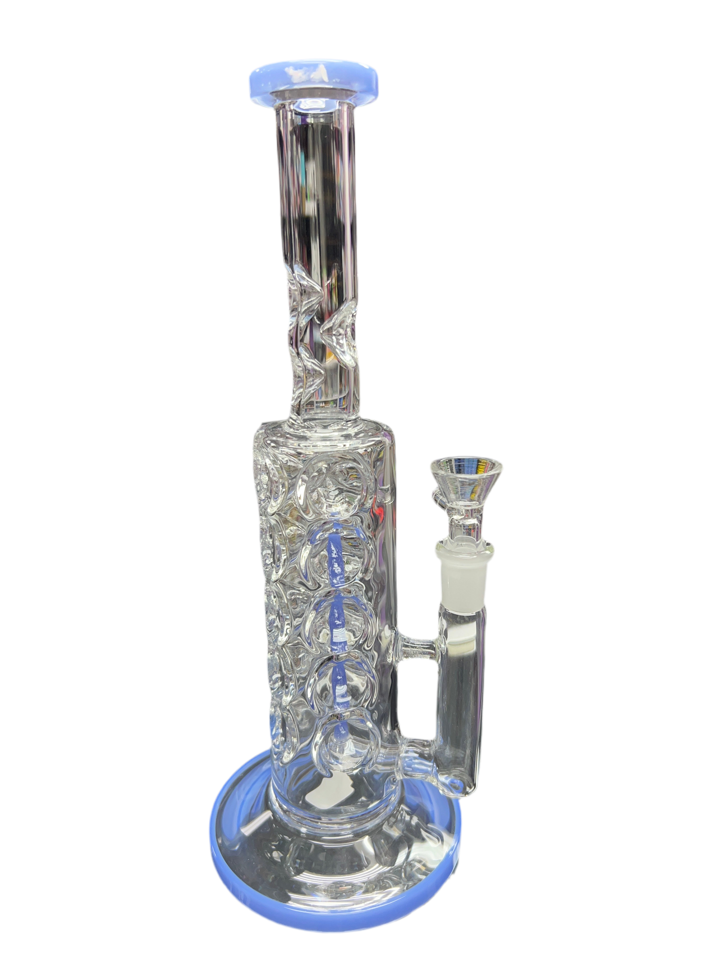 Impacted circle water pipe