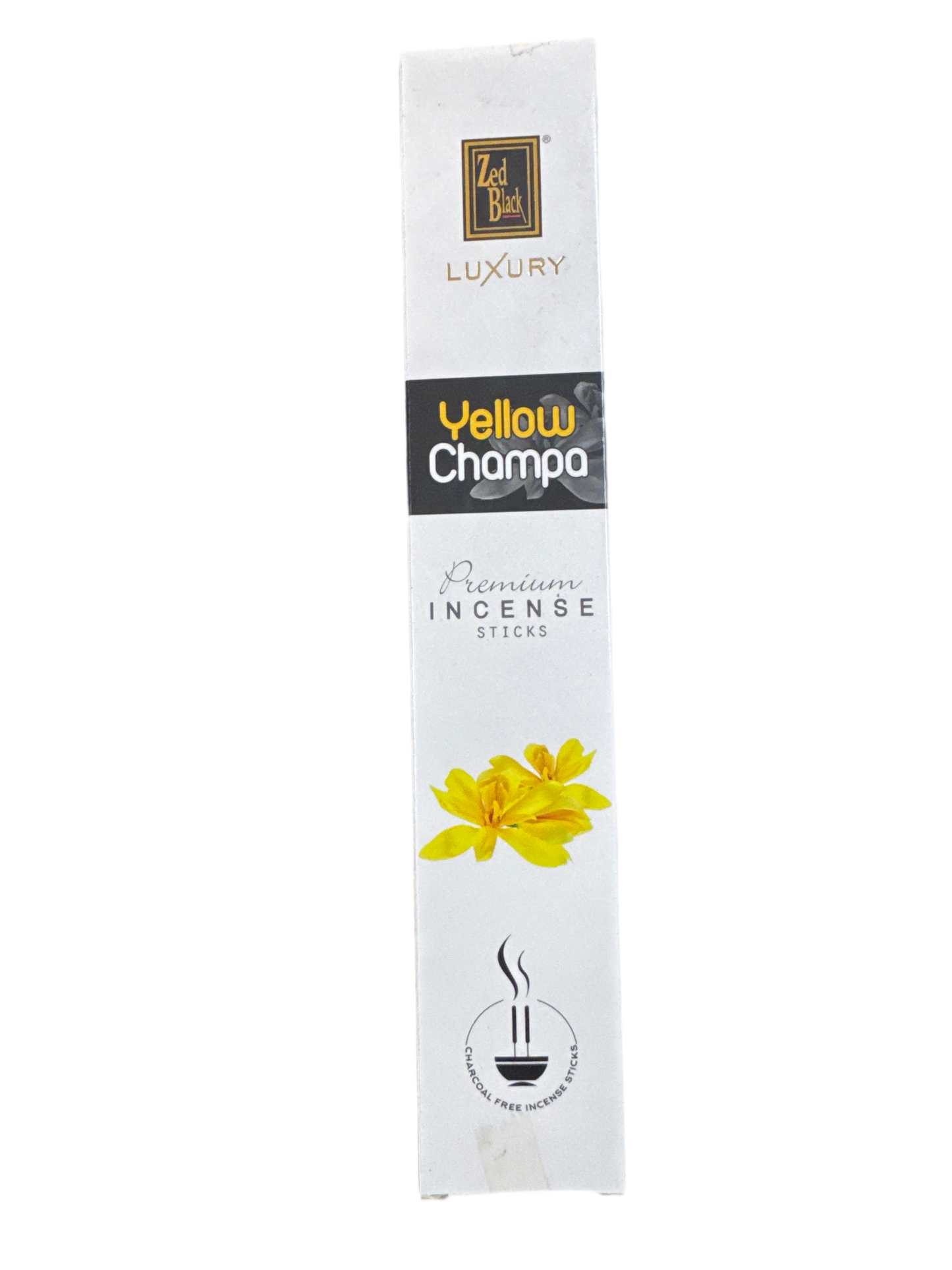 Zed Black Luxury Incense Sticks - 12ct - Yellow Champa