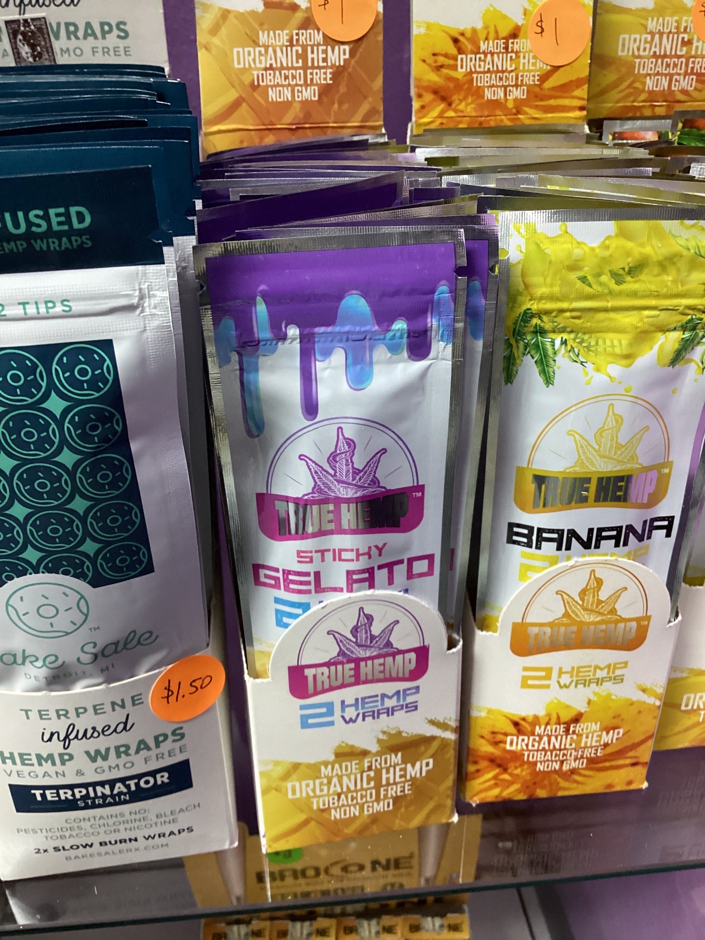 True Organic Wraps - Sticky Gelato