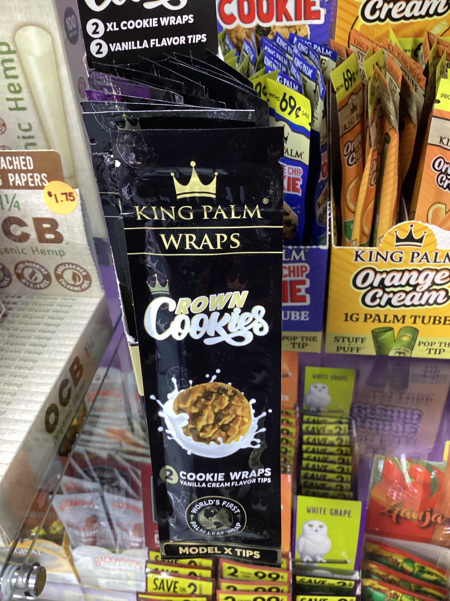 King Palm Crown Cookies XL Wraps